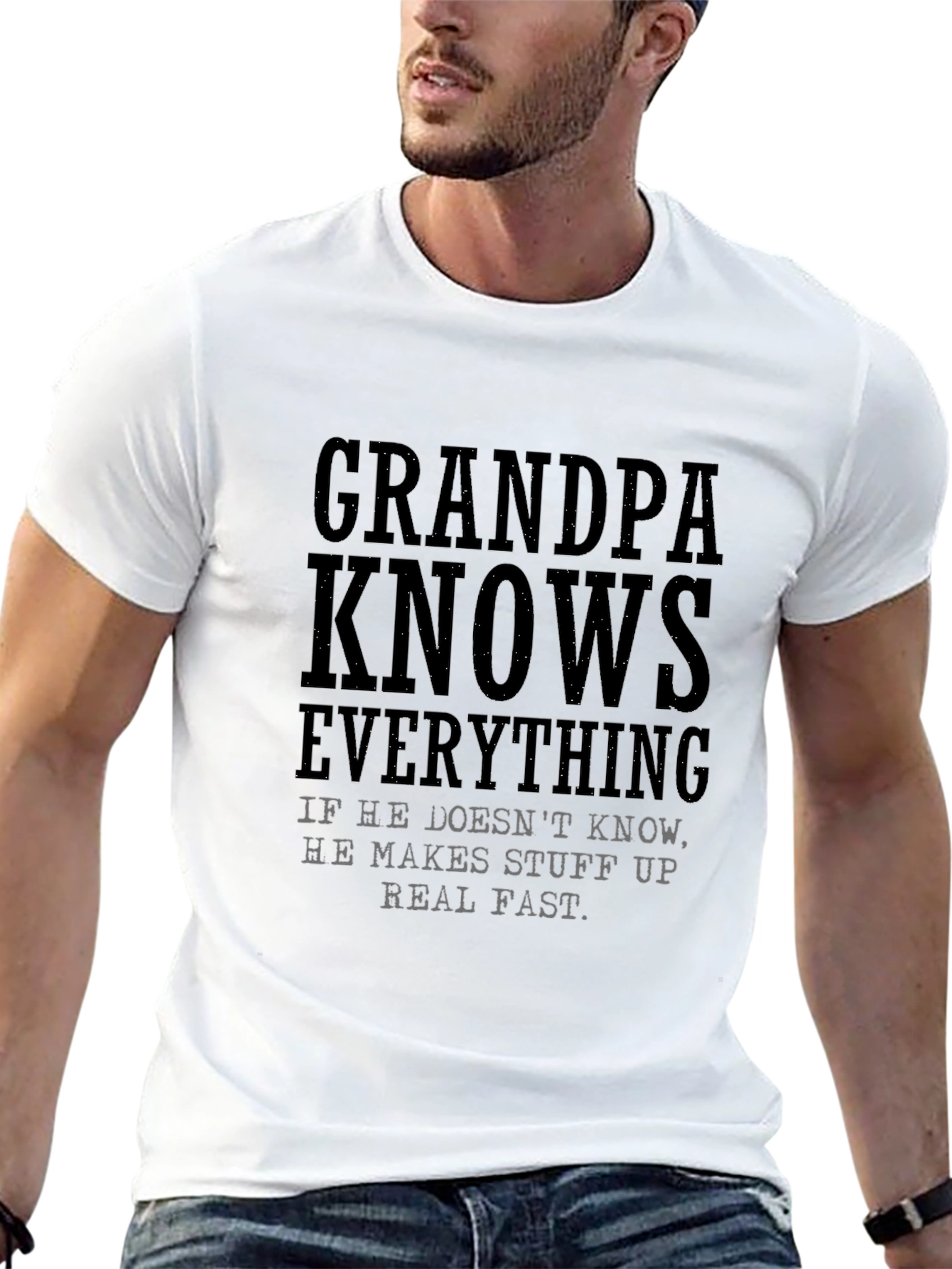 Grandpa Knows Everything T-Shirt