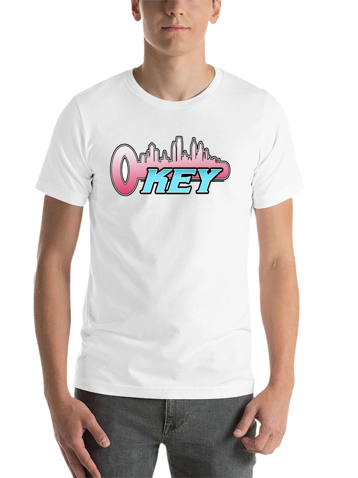OKey City Skyline T-Shirt - Black
