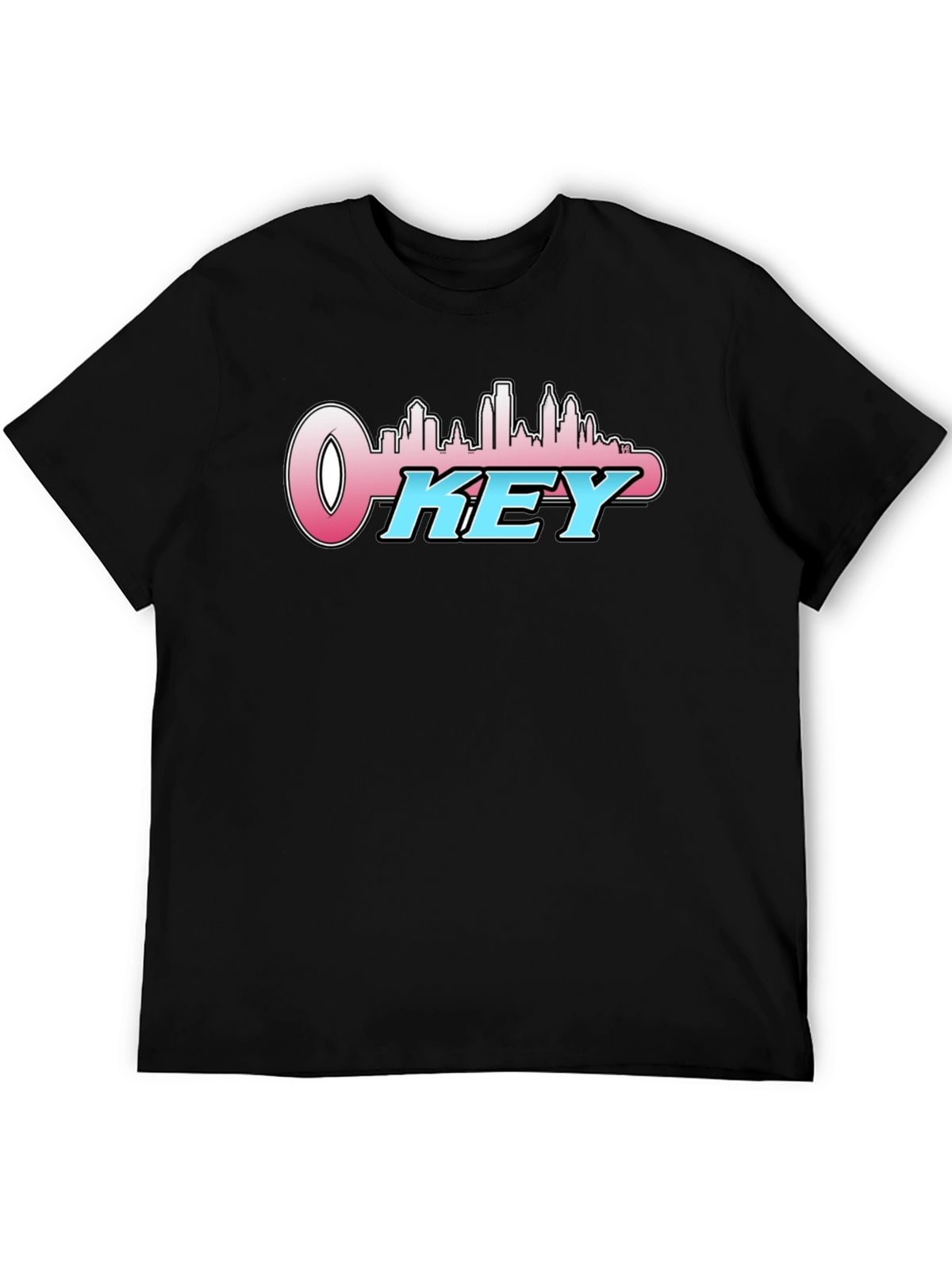OKey City Skyline T-Shirt - Black