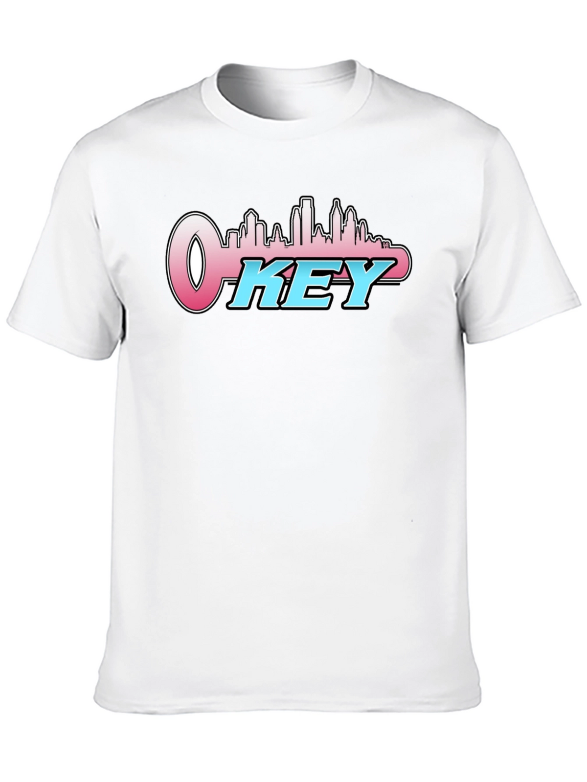 OKey City Skyline T-Shirt - Black