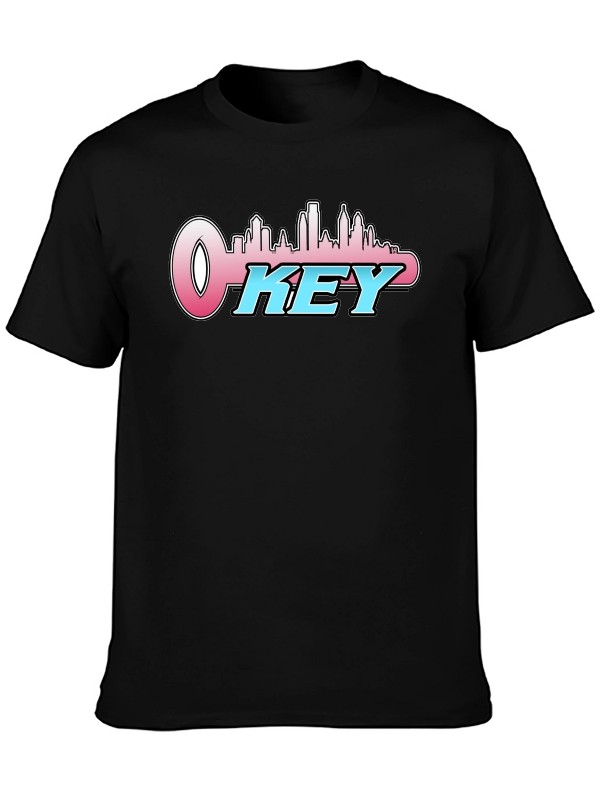 OKey City Skyline T-Shirt - Black