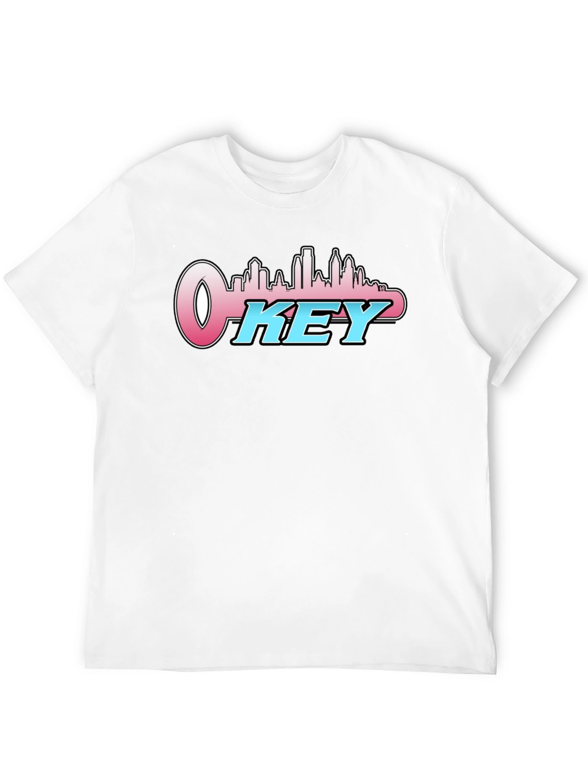 OKey City Skyline T-Shirt - Black