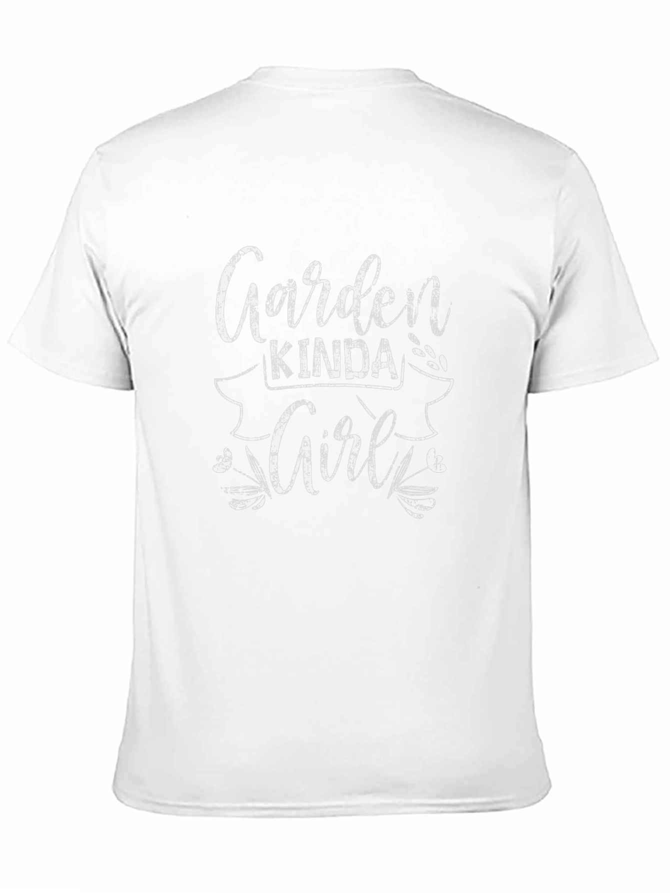 Garden Kinda Girl Black T-Shirt