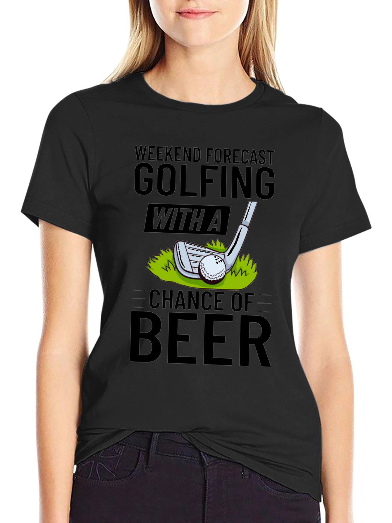 Golfing & Beer Forecast T-Shirt