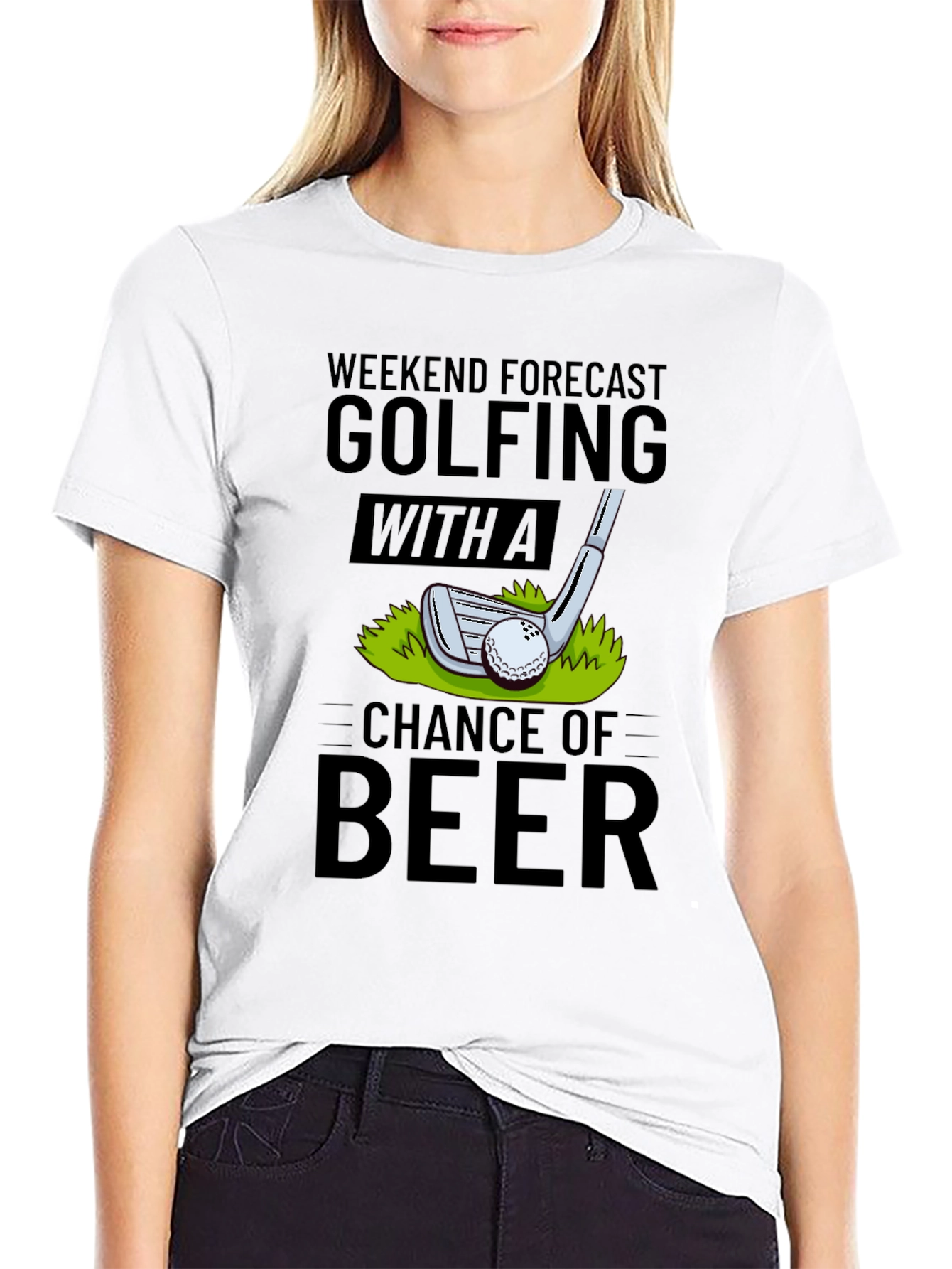 Golfing & Beer Forecast T-Shirt