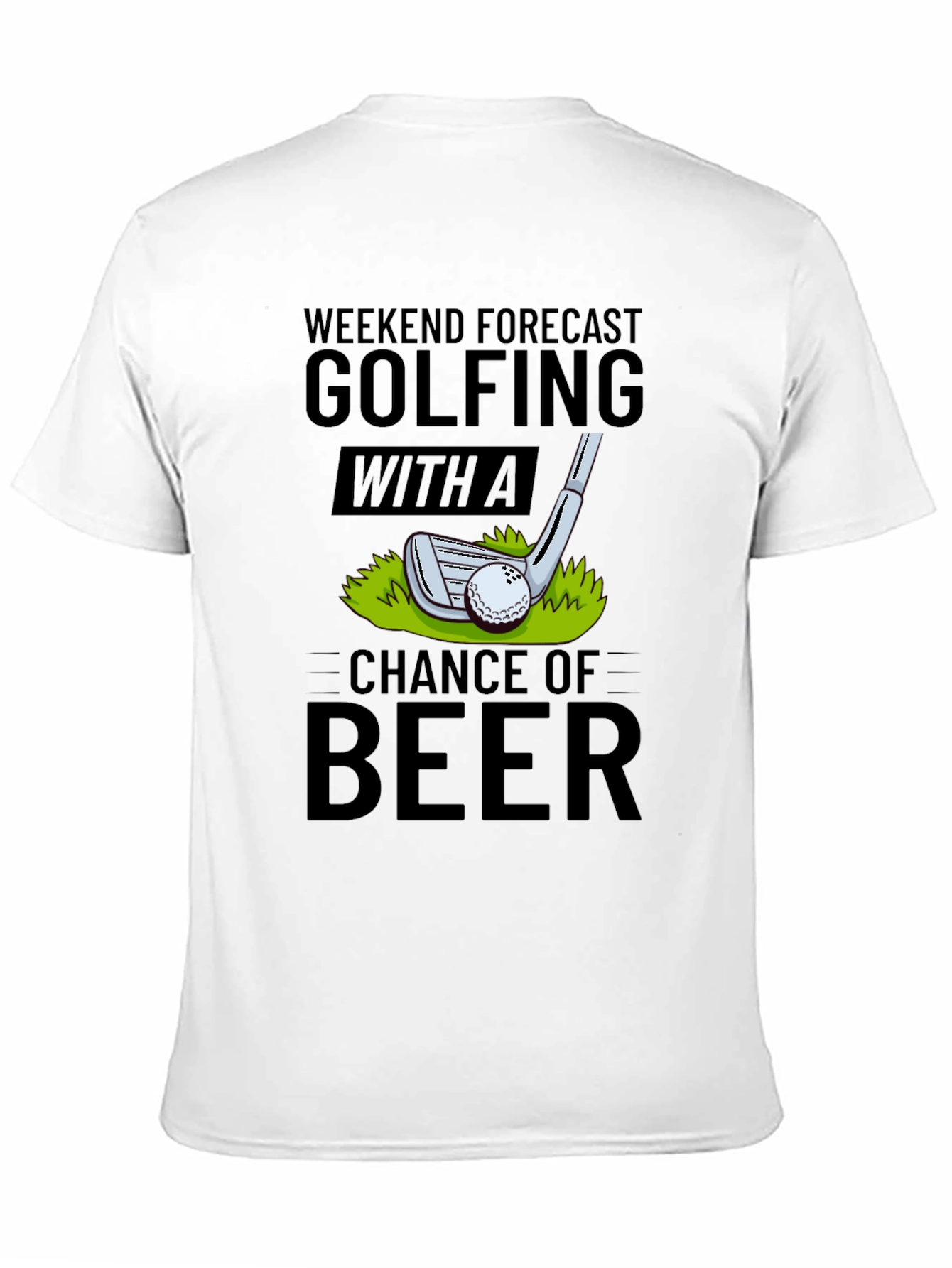 Golfing & Beer Forecast T-Shirt