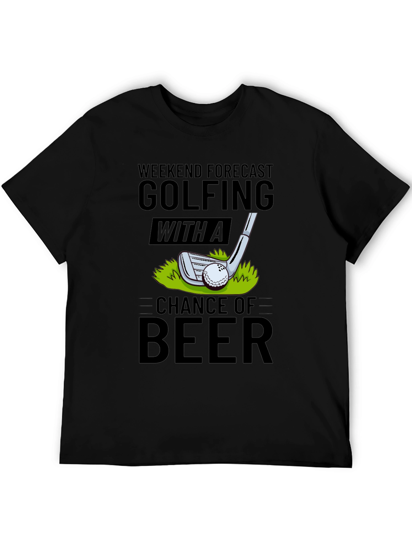 Golfing & Beer Forecast T-Shirt