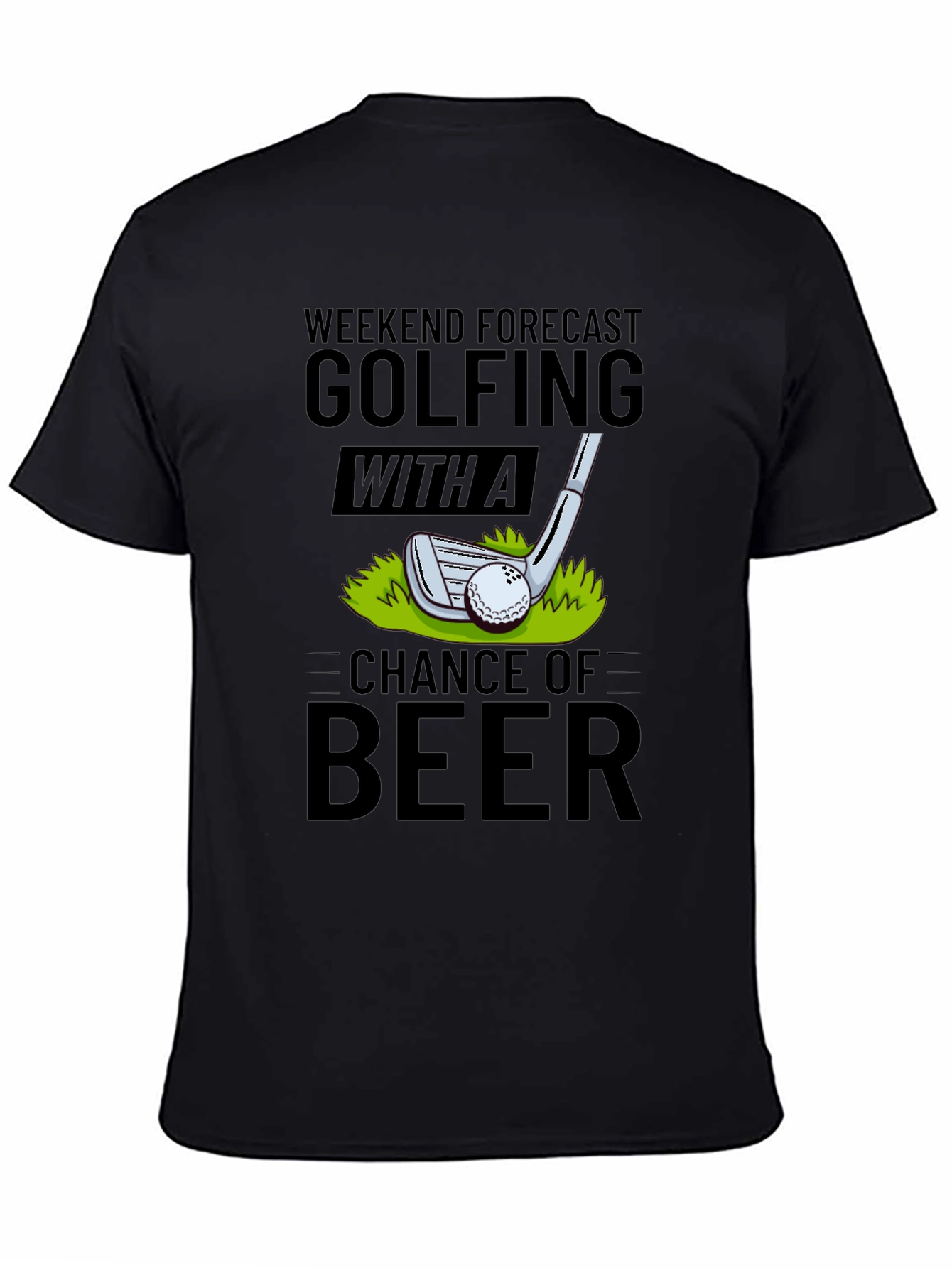 Golfing & Beer Forecast T-Shirt