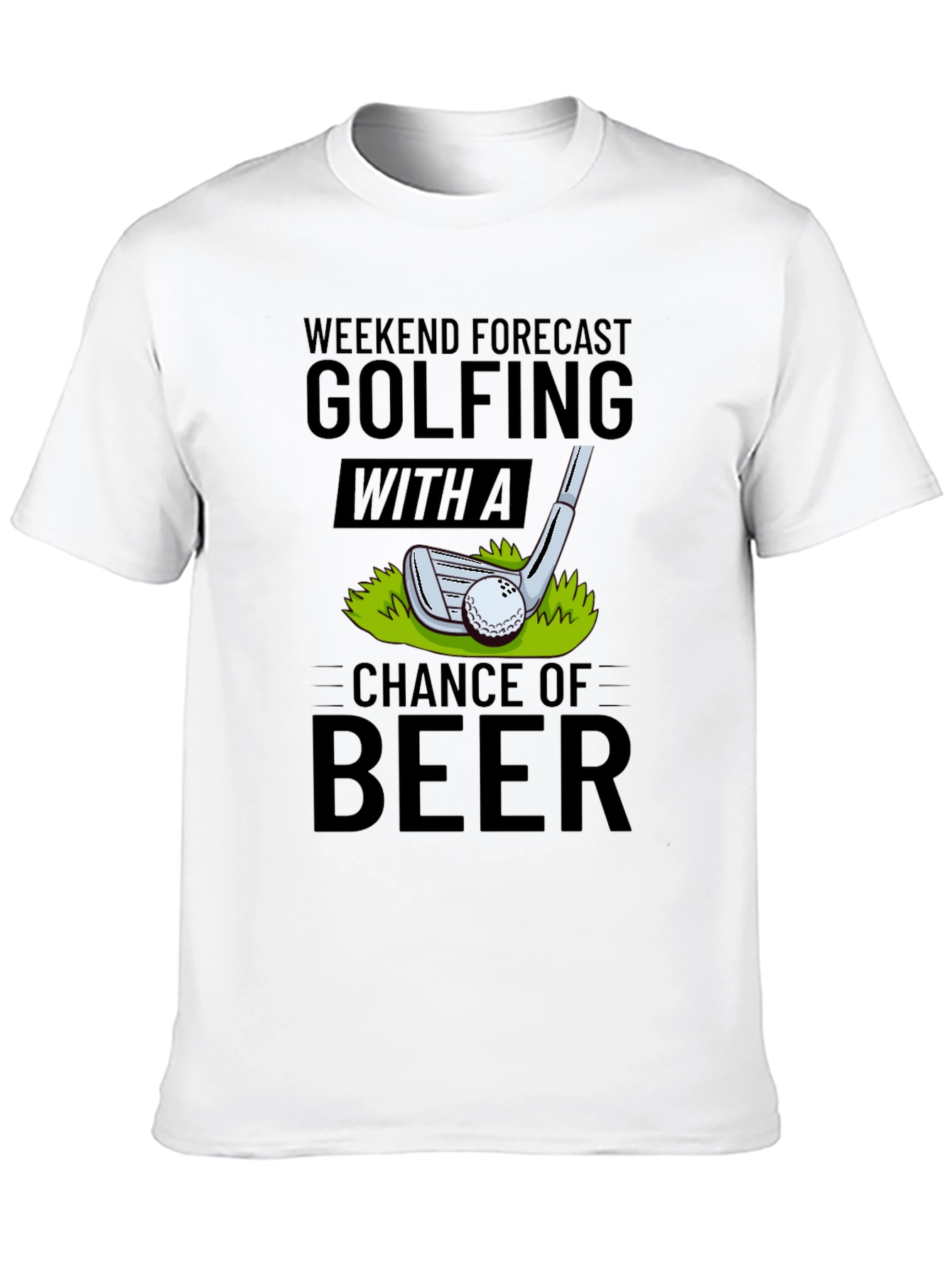 Golfing & Beer Forecast T-Shirt
