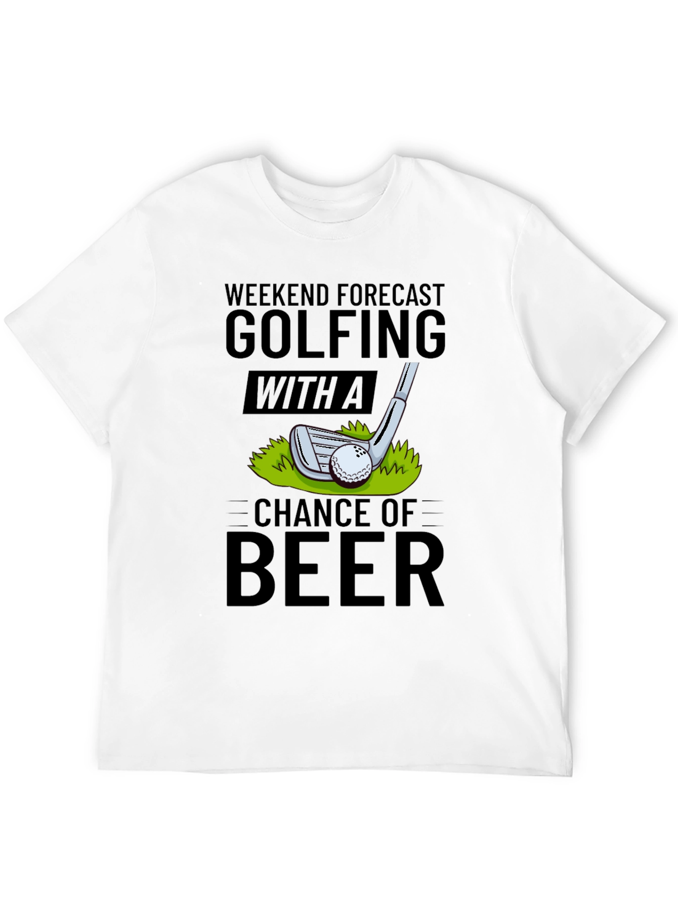 Golfing & Beer Forecast T-Shirt
