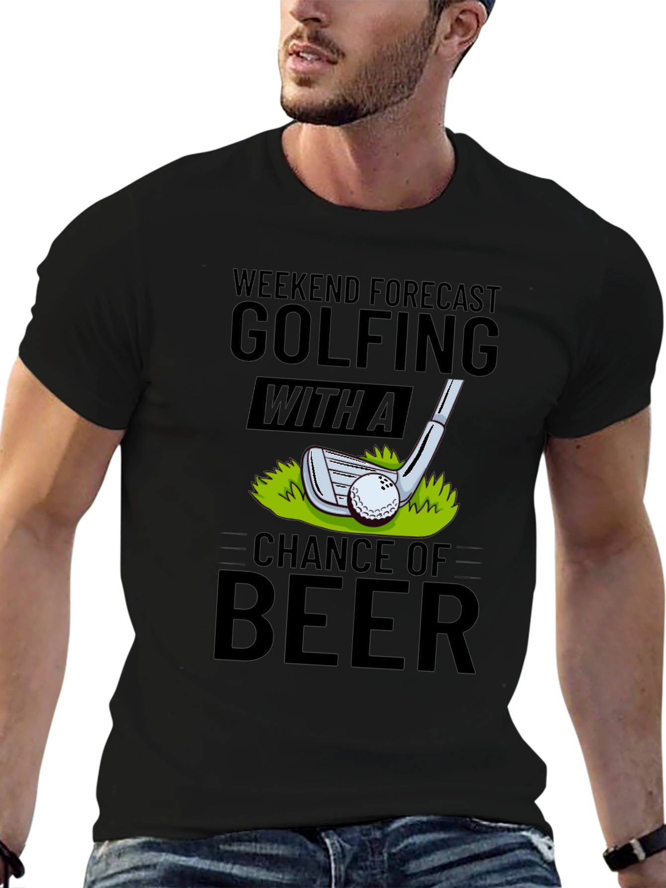 Golfing & Beer Forecast T-Shirt