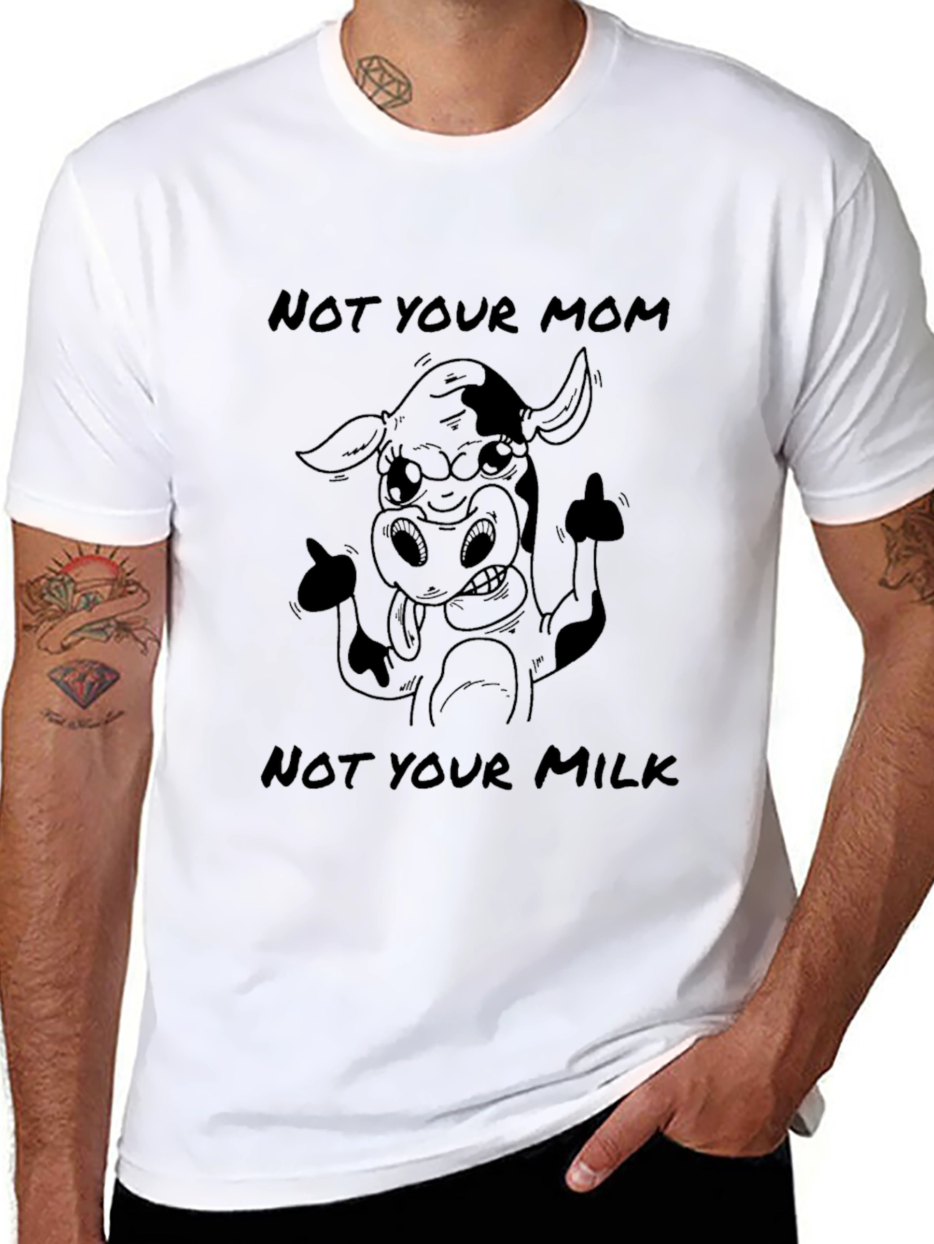 Not Your Mom Not Your Milk T-Shirt