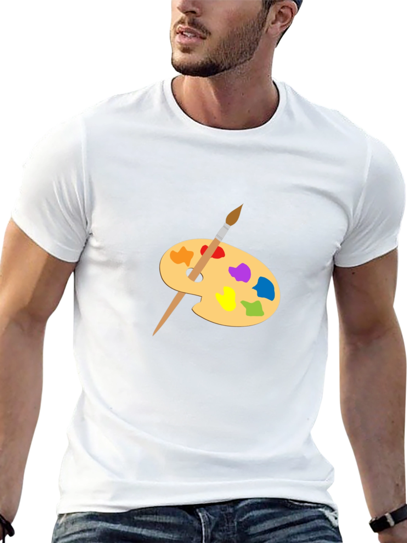 Artists Palette T-Shirt - Creative & Stylish