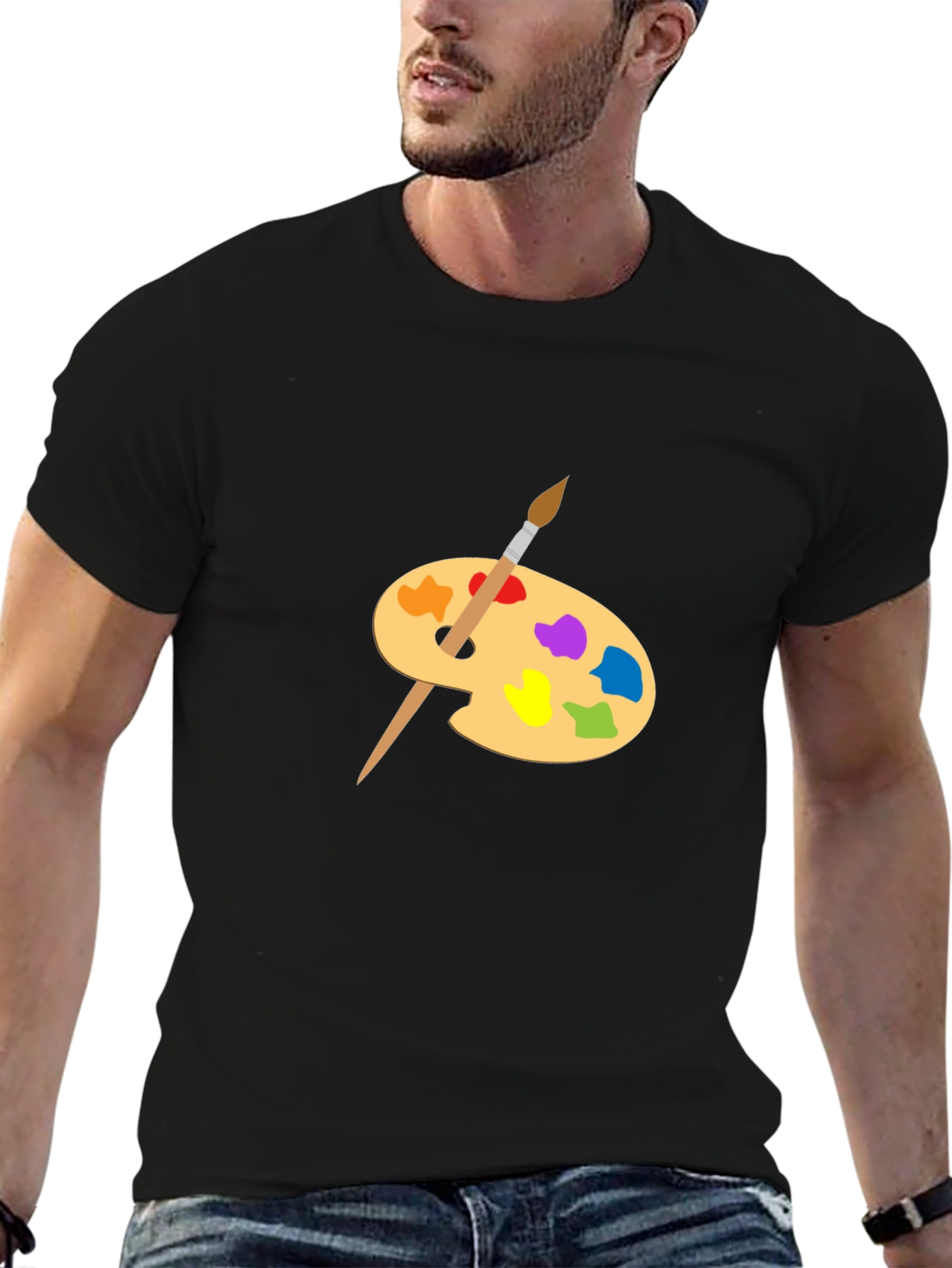 Artists Palette T-Shirt - Creative & Stylish