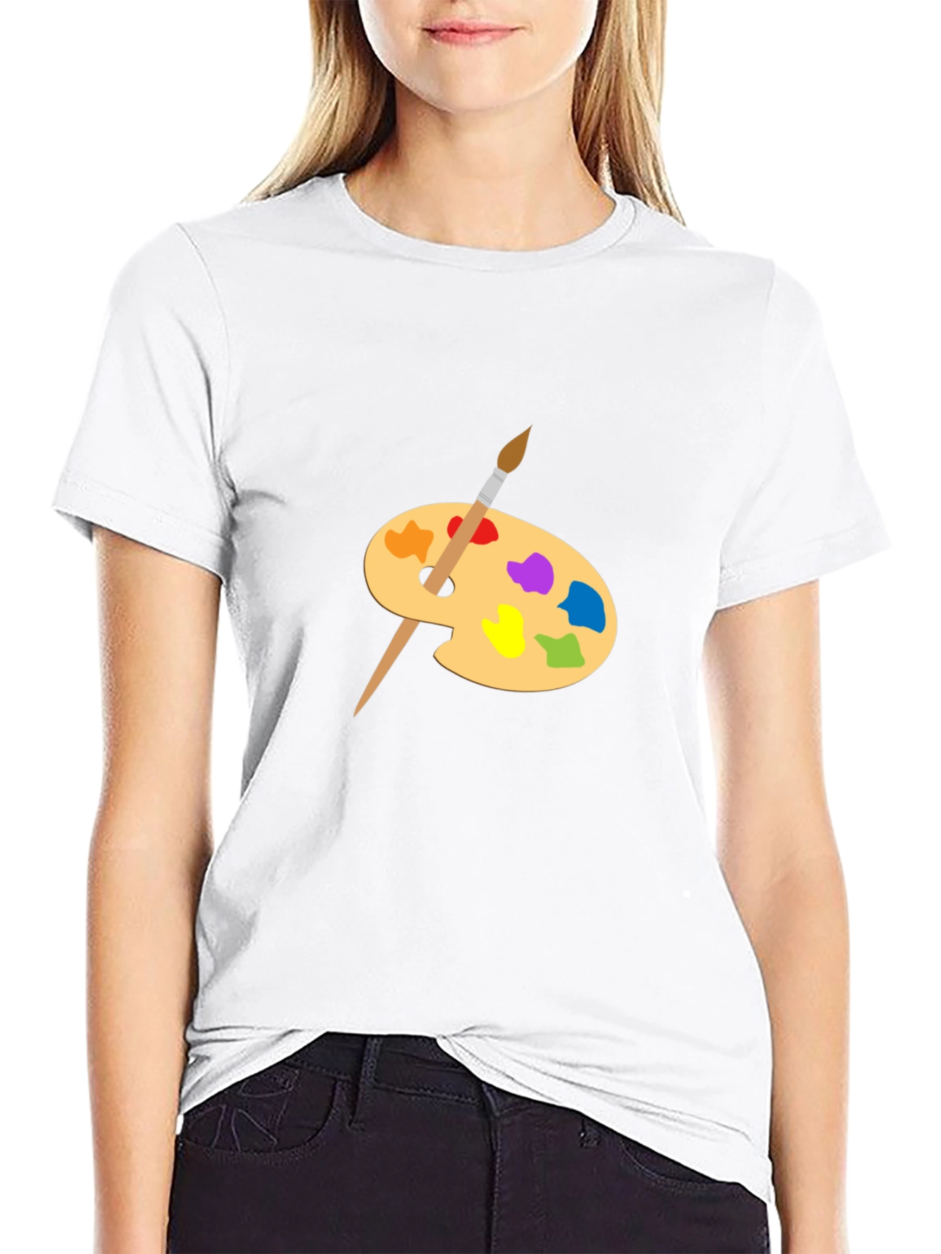 Artists Palette T-Shirt - Creative & Stylish