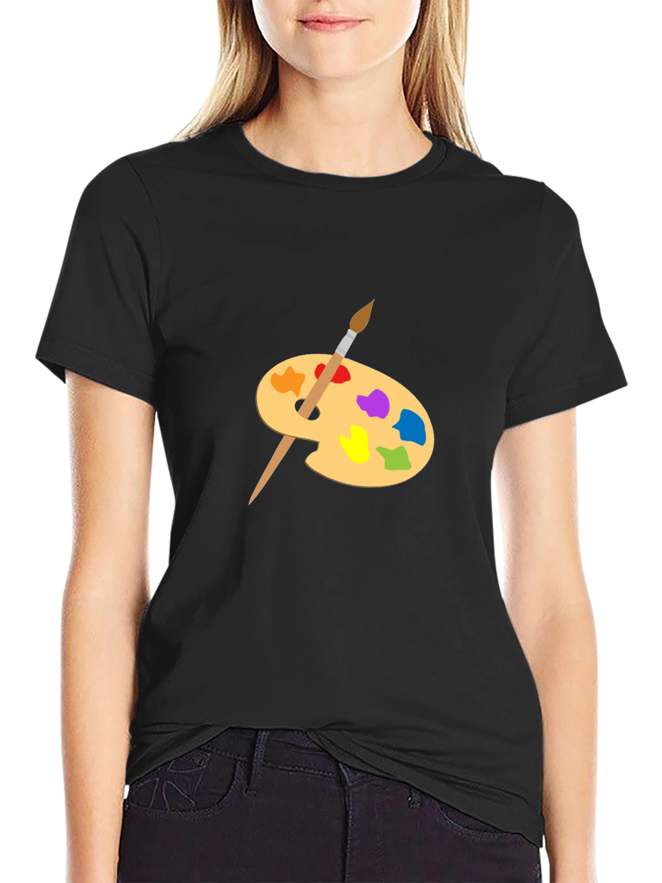 Artists Palette T-Shirt - Creative & Stylish