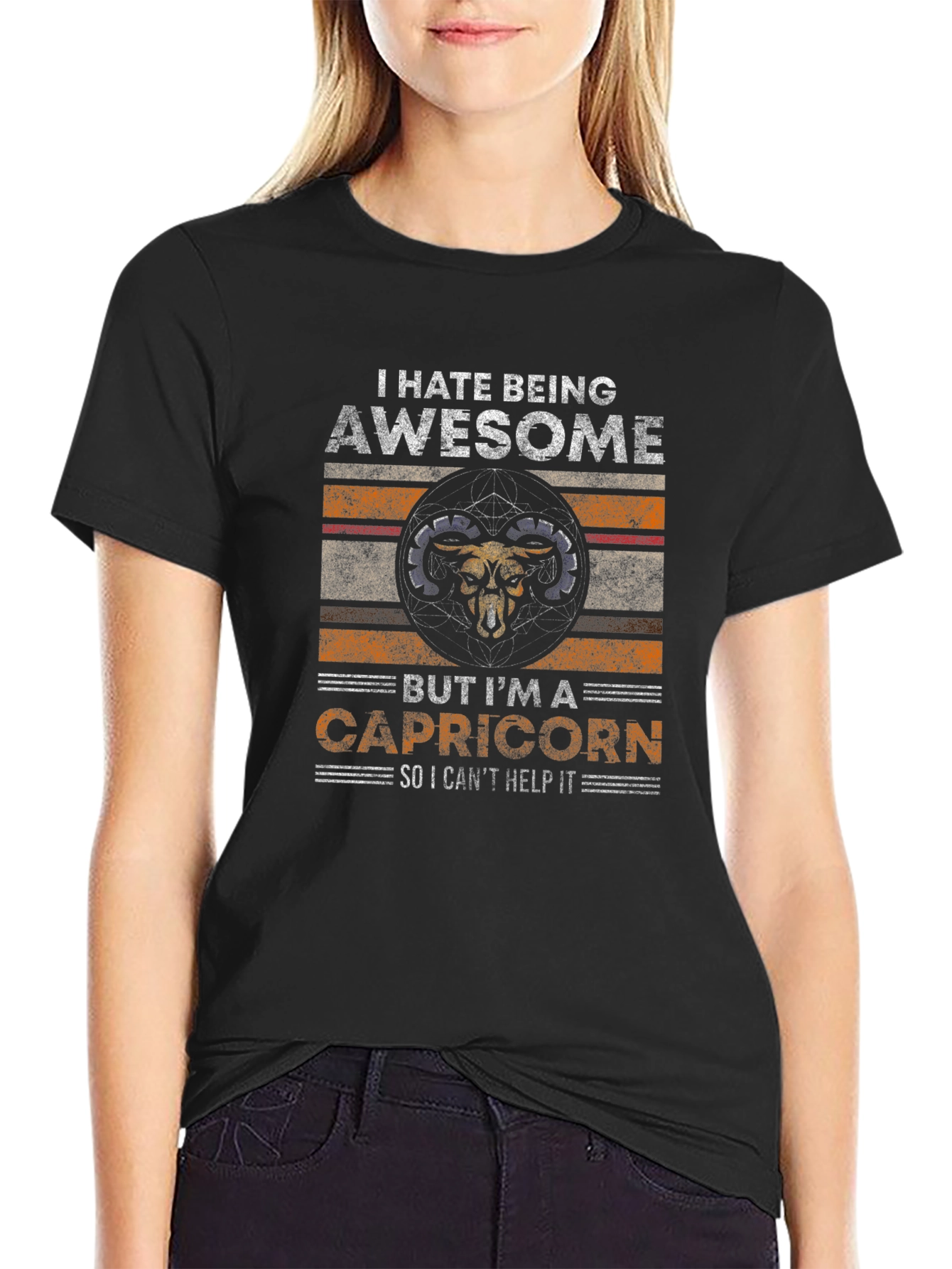 Awesome Capricorn Zodiac T-Shirt