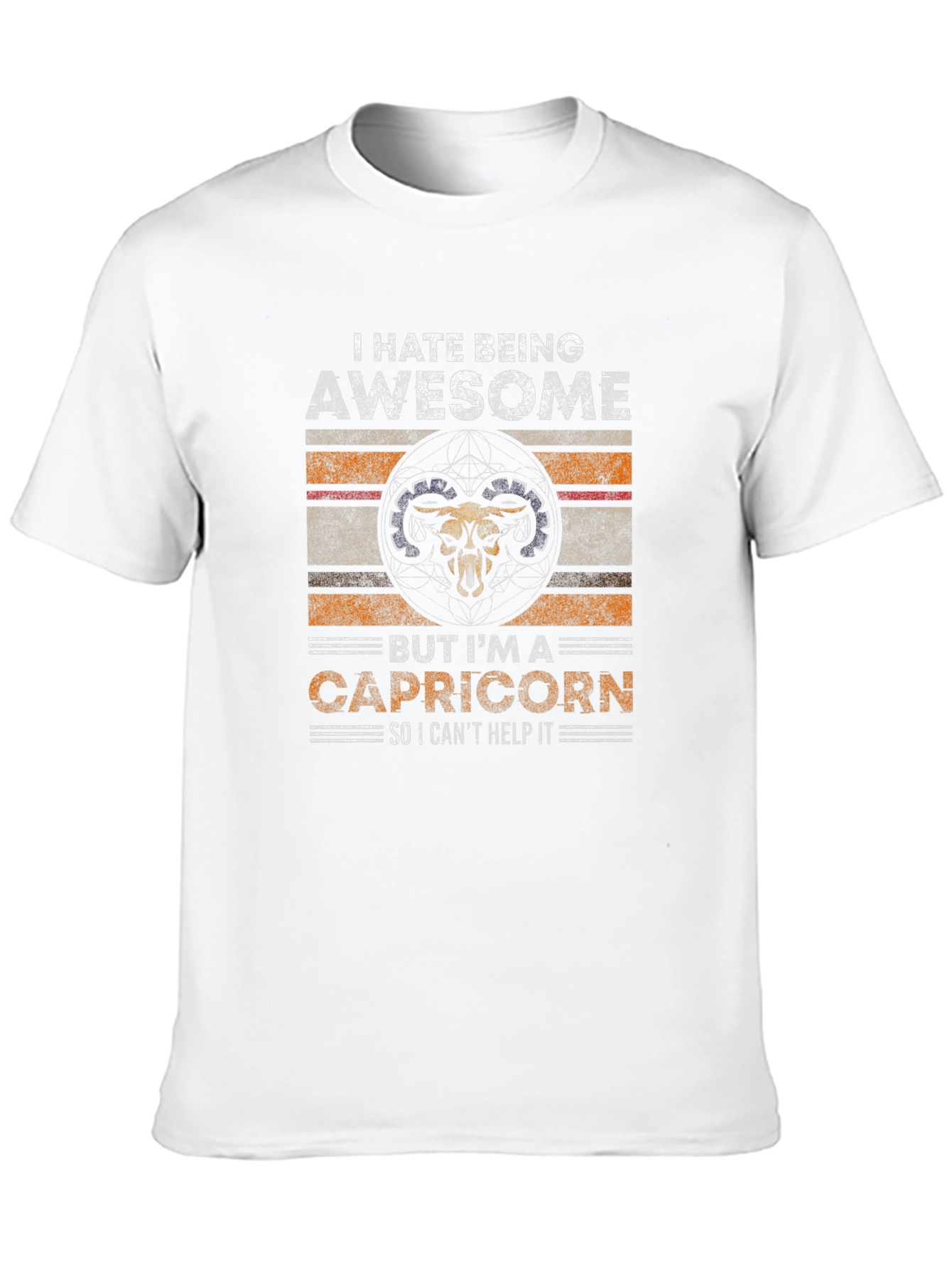 Awesome Capricorn Zodiac T-Shirt