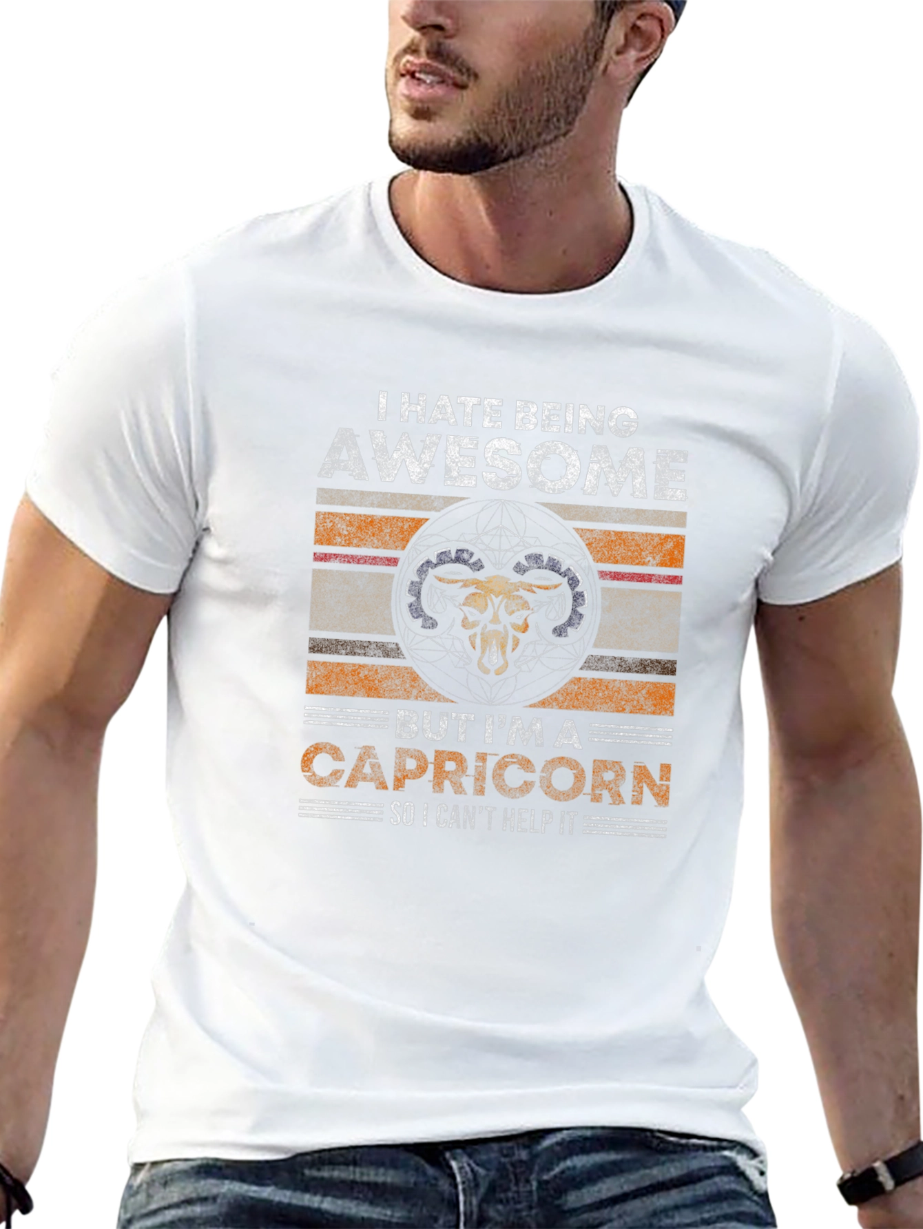 Awesome Capricorn Zodiac T-Shirt