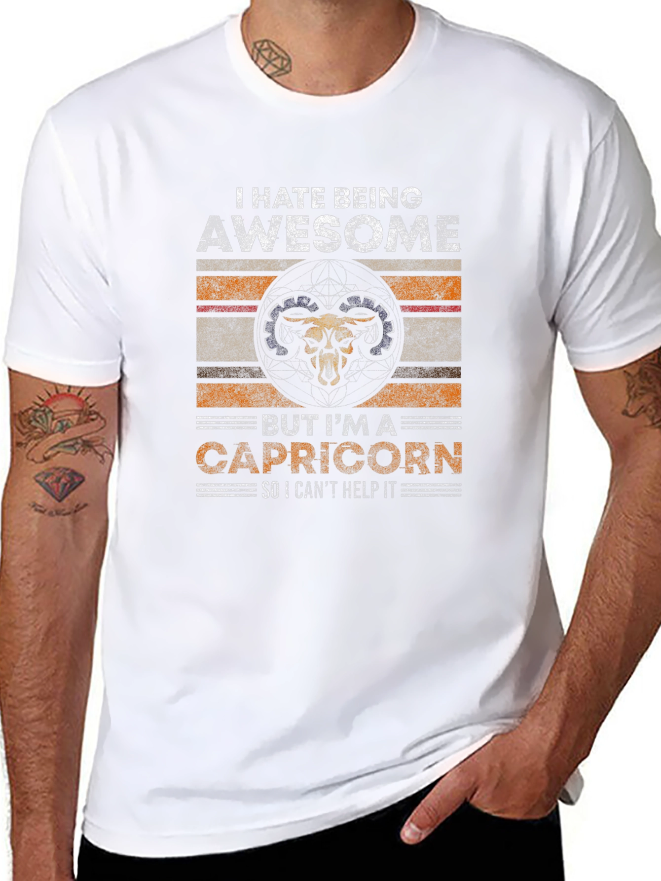 Awesome Capricorn Zodiac T-Shirt
