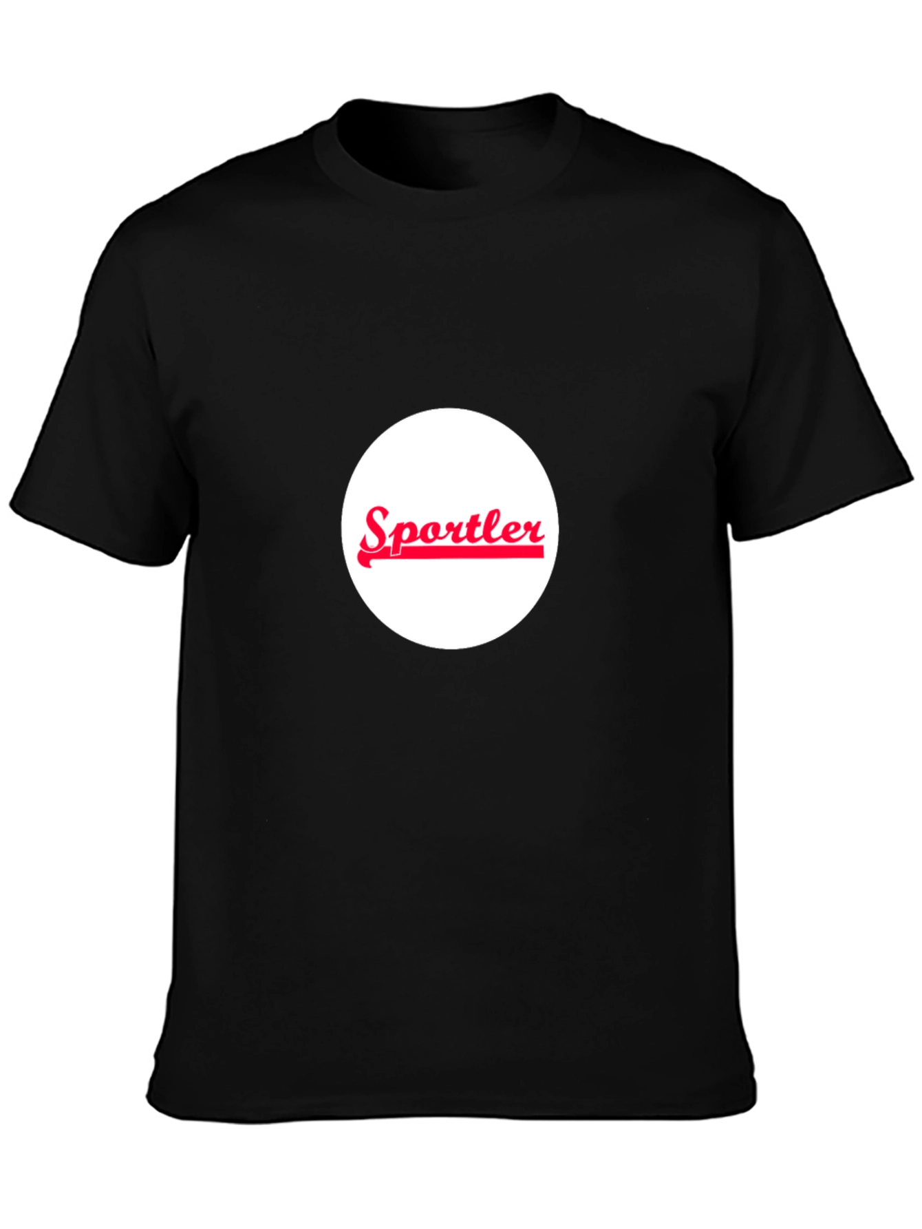 Sportler Logo Black T-Shirt