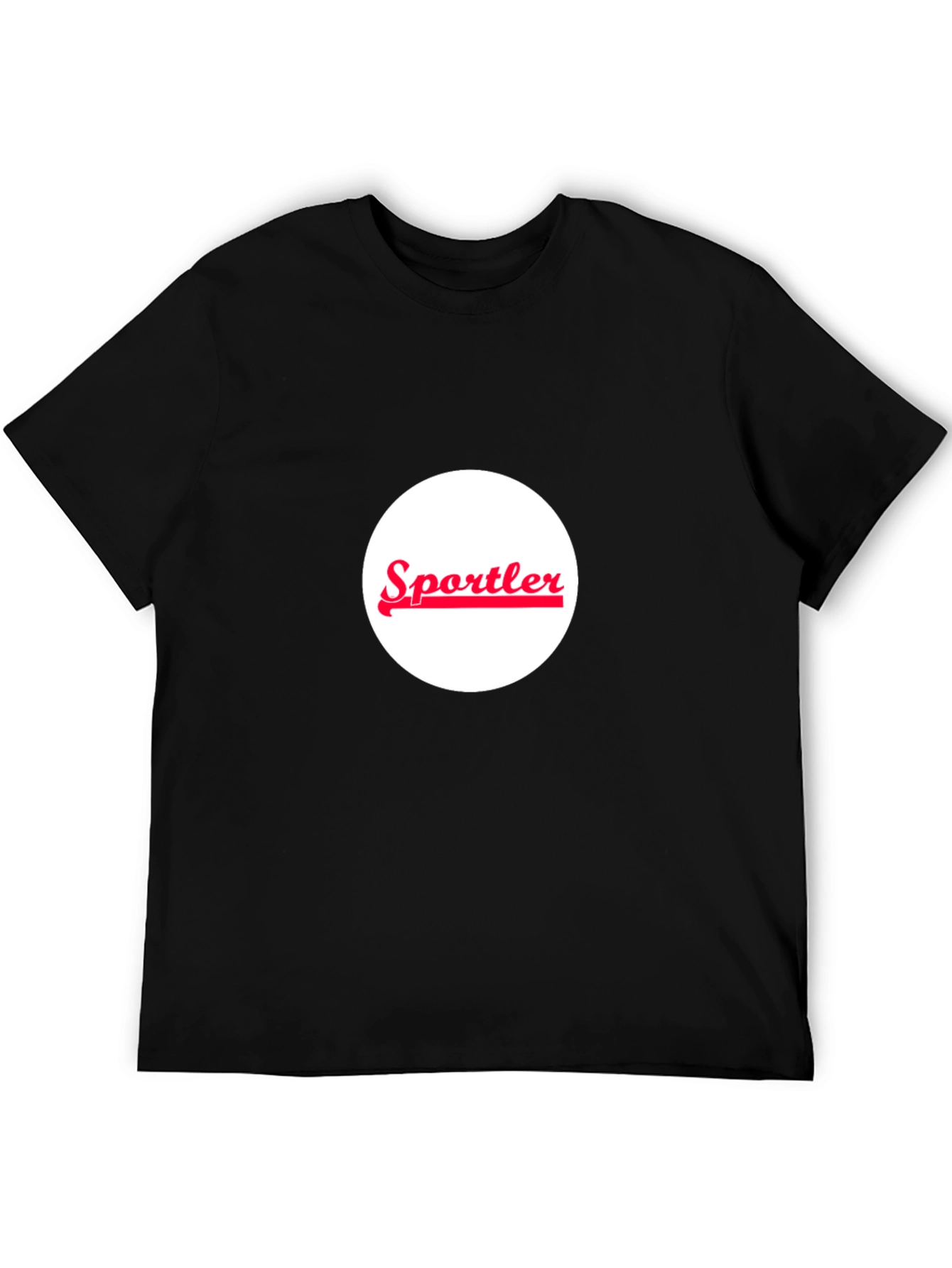 Sportler Logo Black T-Shirt