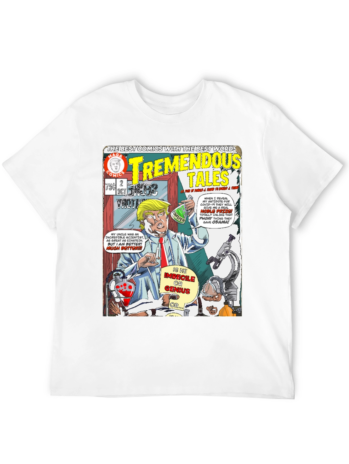 Tremendous Tales Trump Comic T-Shirt