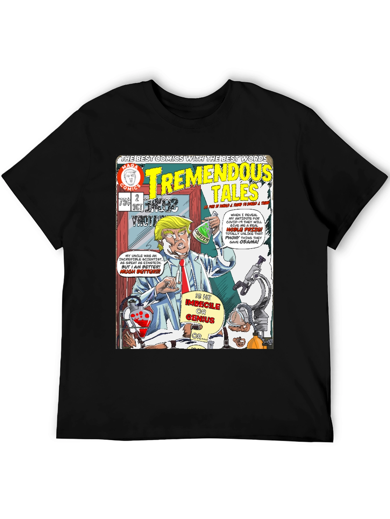 Tremendous Tales Trump Comic T-Shirt