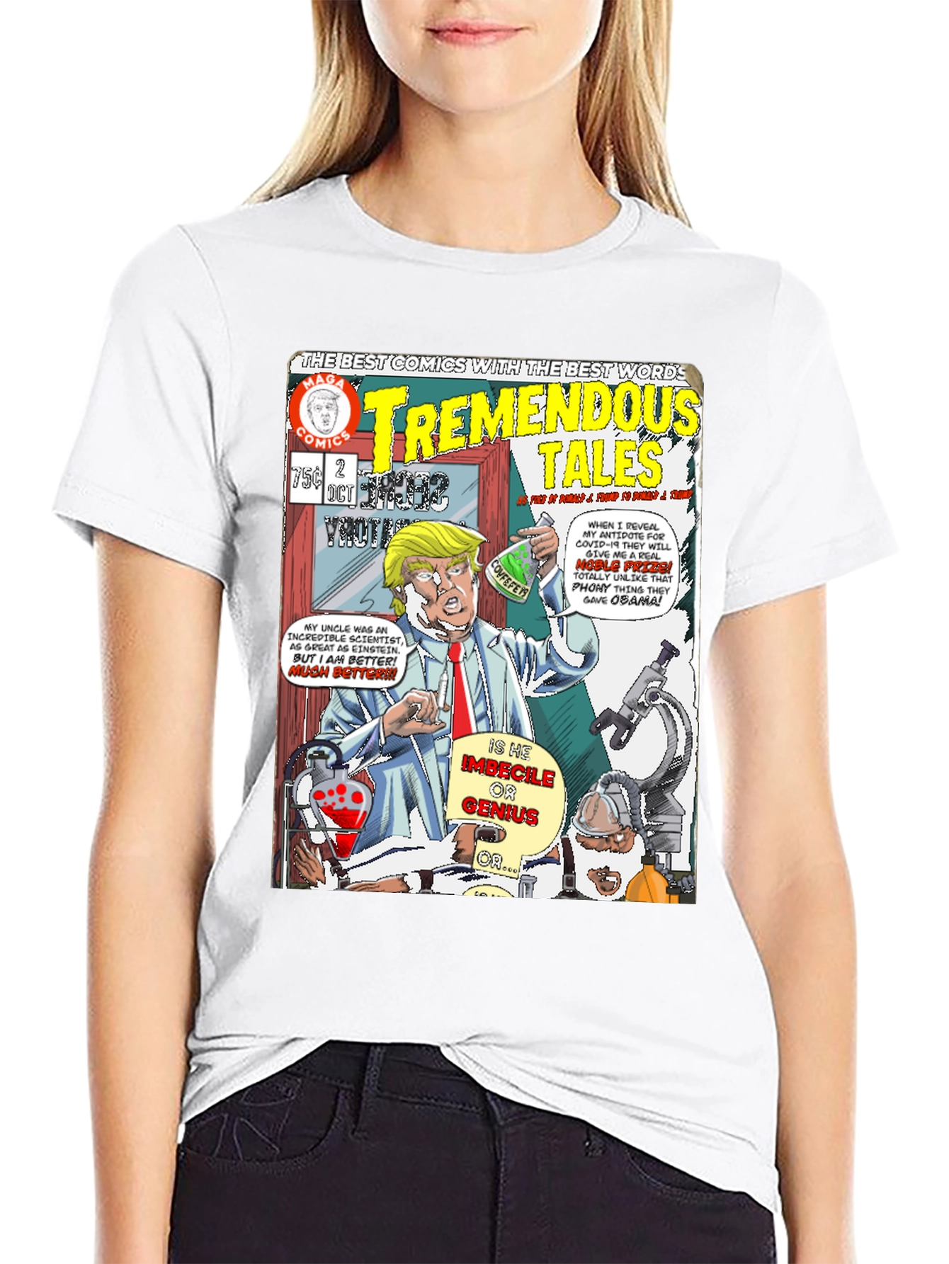 Tremendous Tales Trump Comic T-Shirt