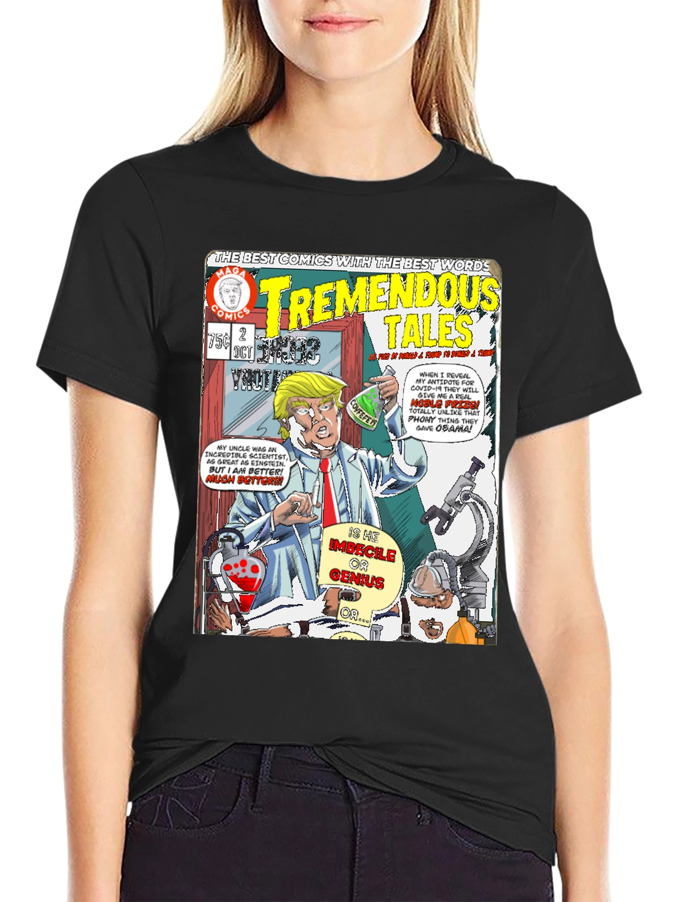 Tremendous Tales Trump Comic T-Shirt
