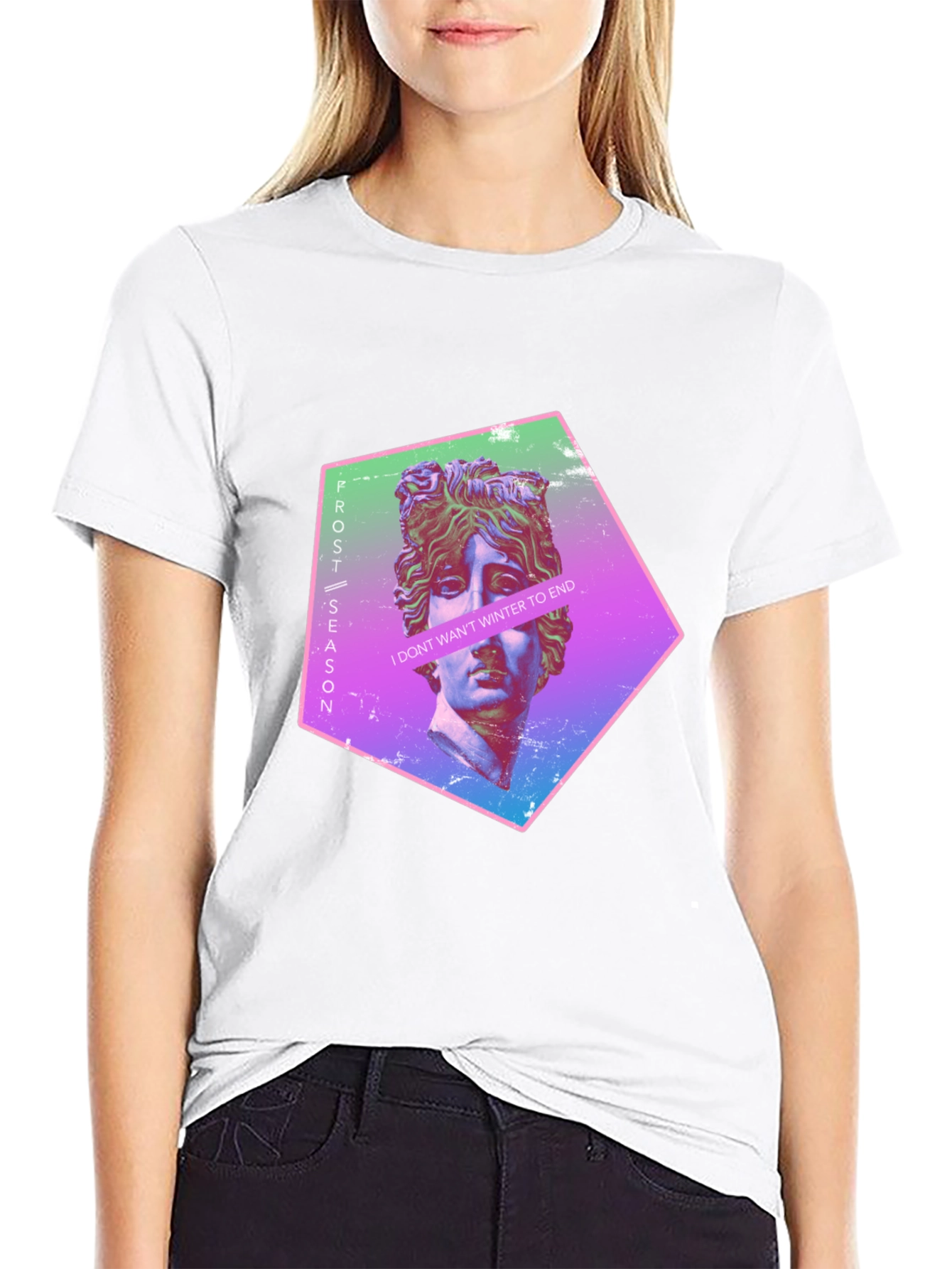 Frost Season Graphic Tee - Mens Black T-Shirt