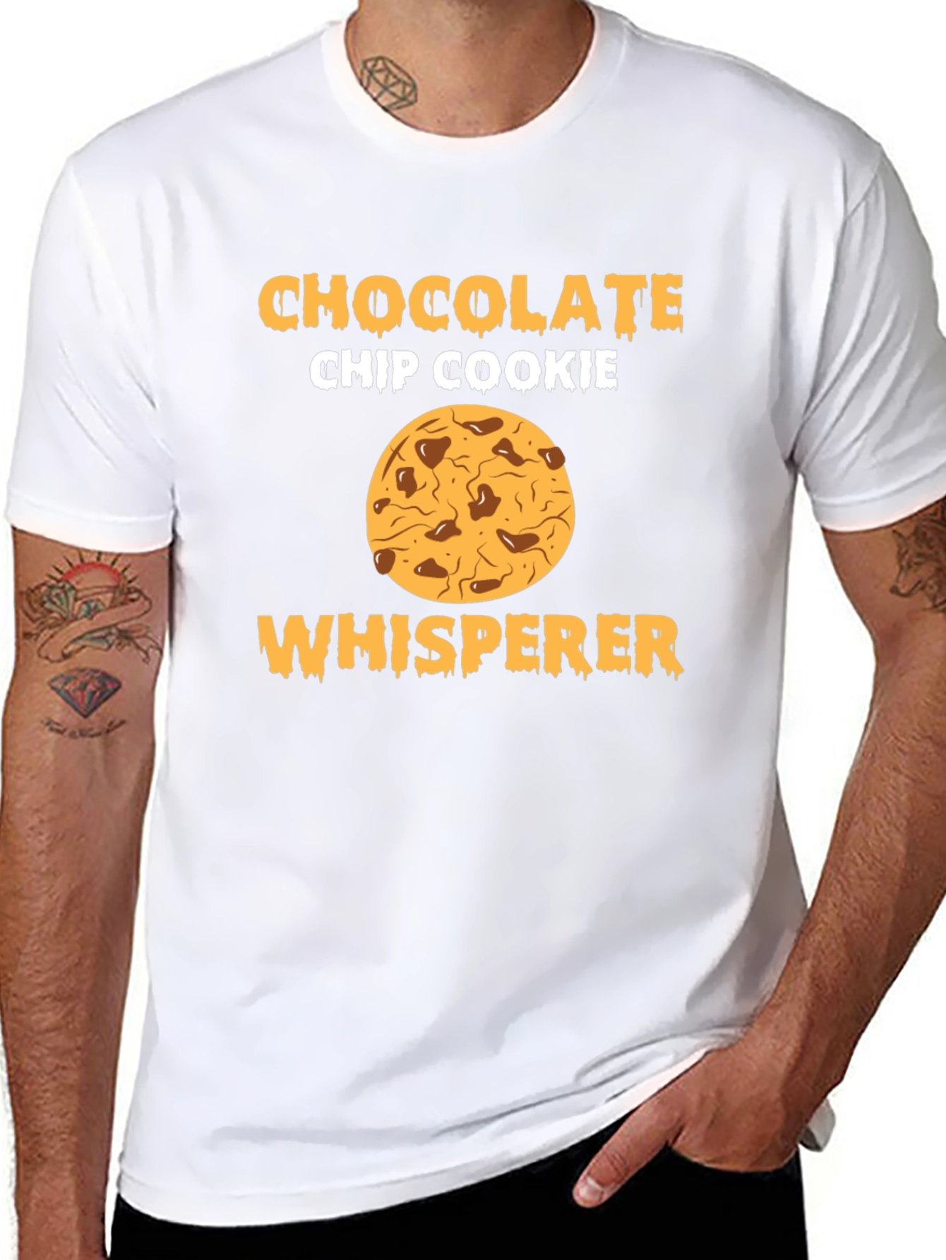 Chocolate Chip Cookie Whisperer Black T-Shirt