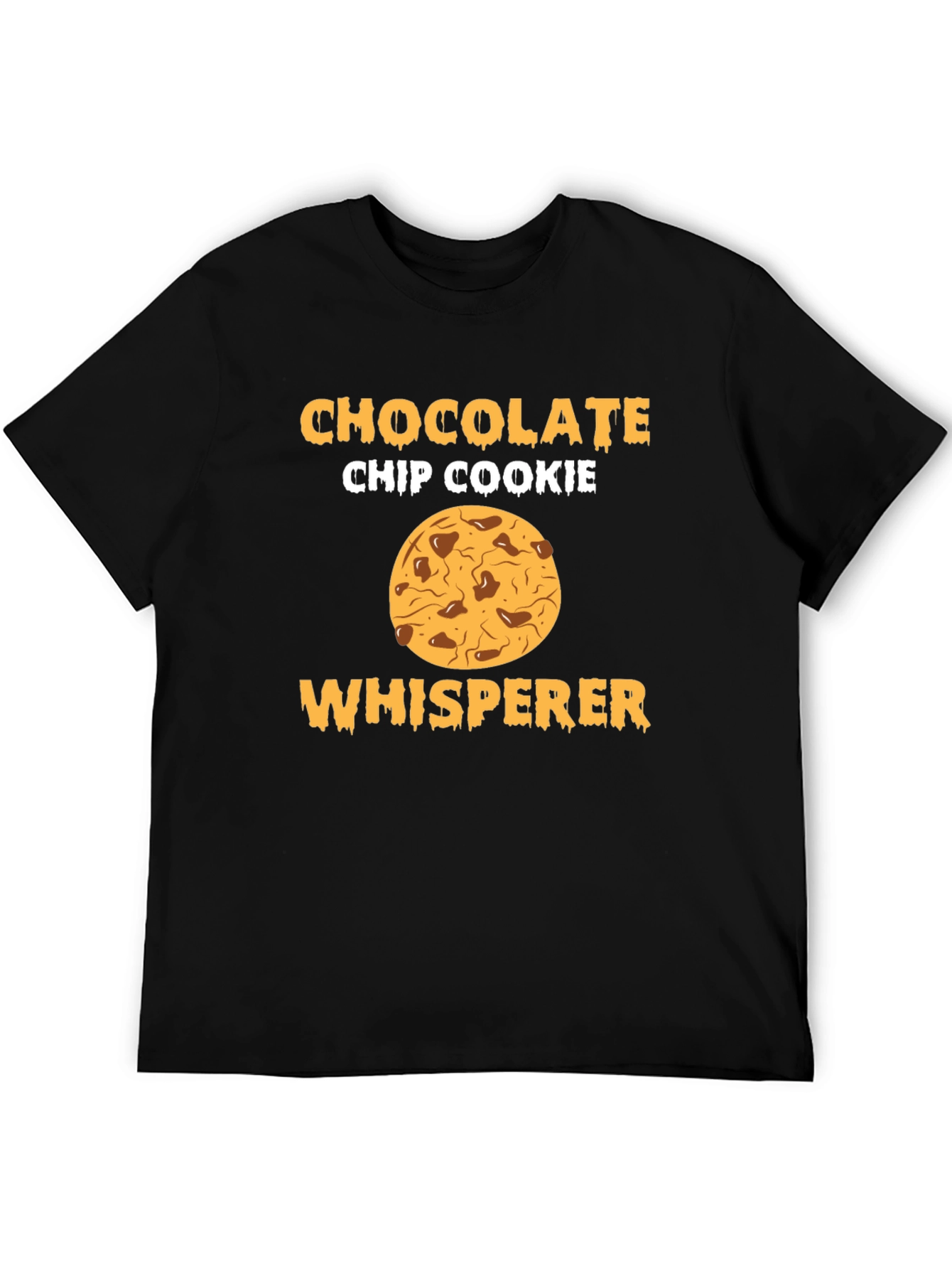 Chocolate Chip Cookie Whisperer Black T-Shirt