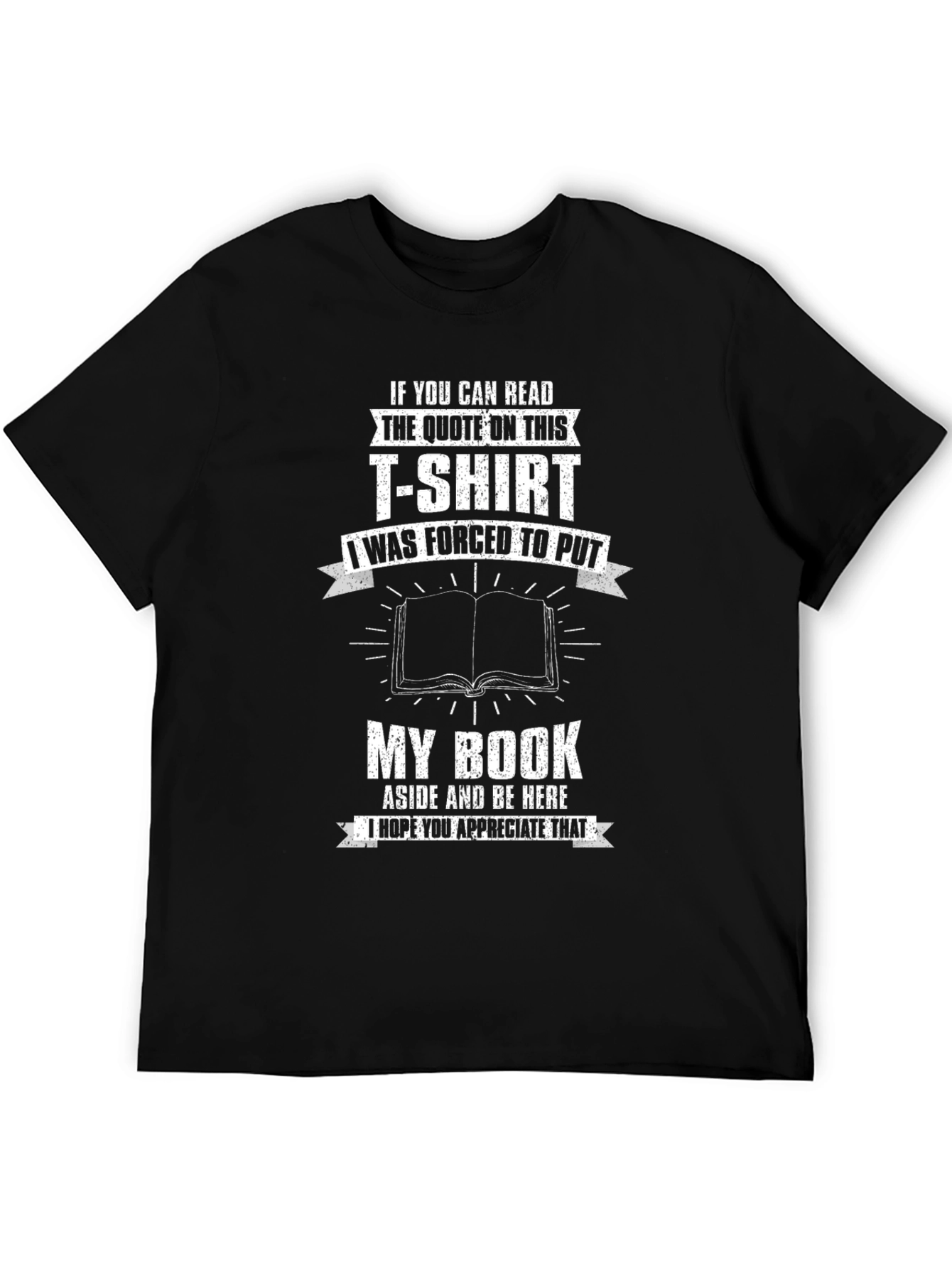 Humorous Book Lover T-Shirt