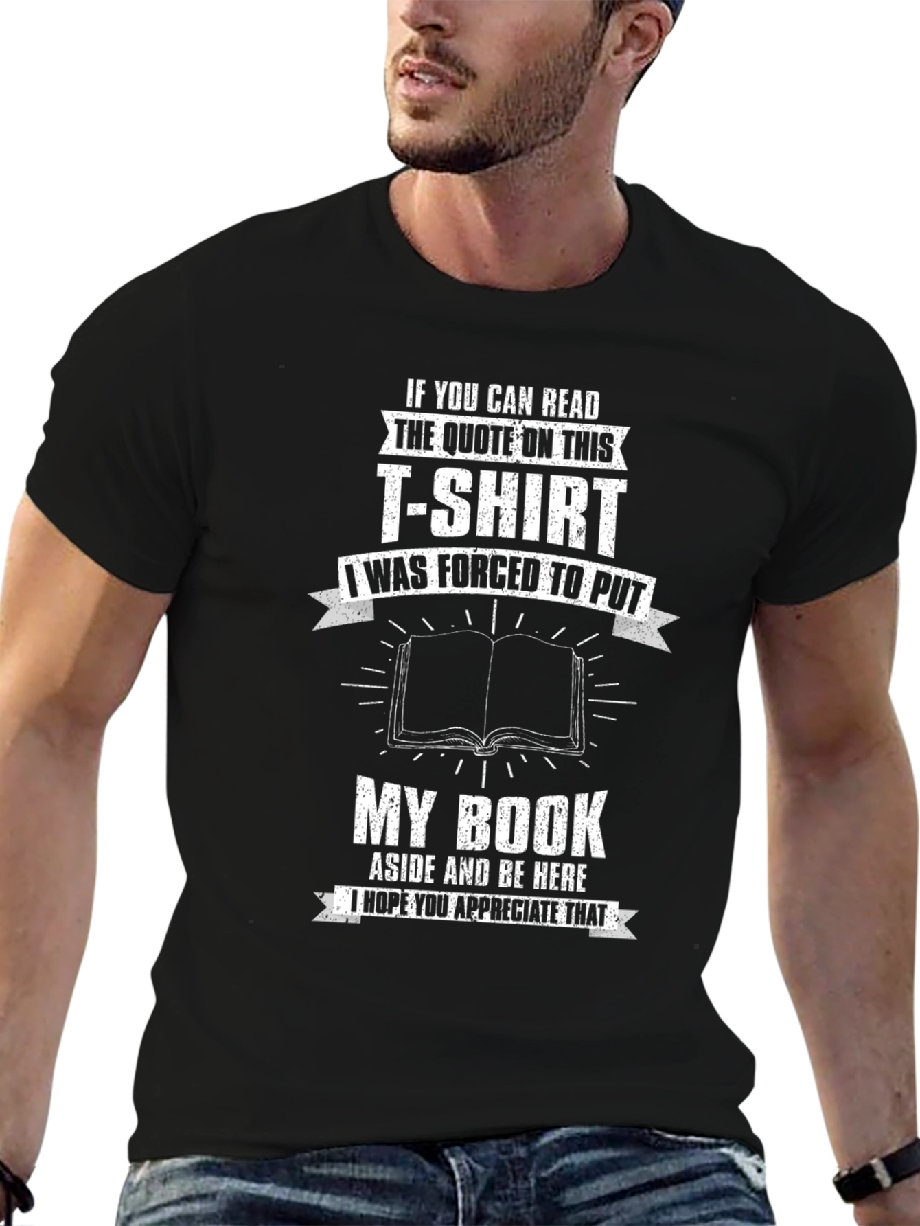 Humorous Book Lover T-Shirt