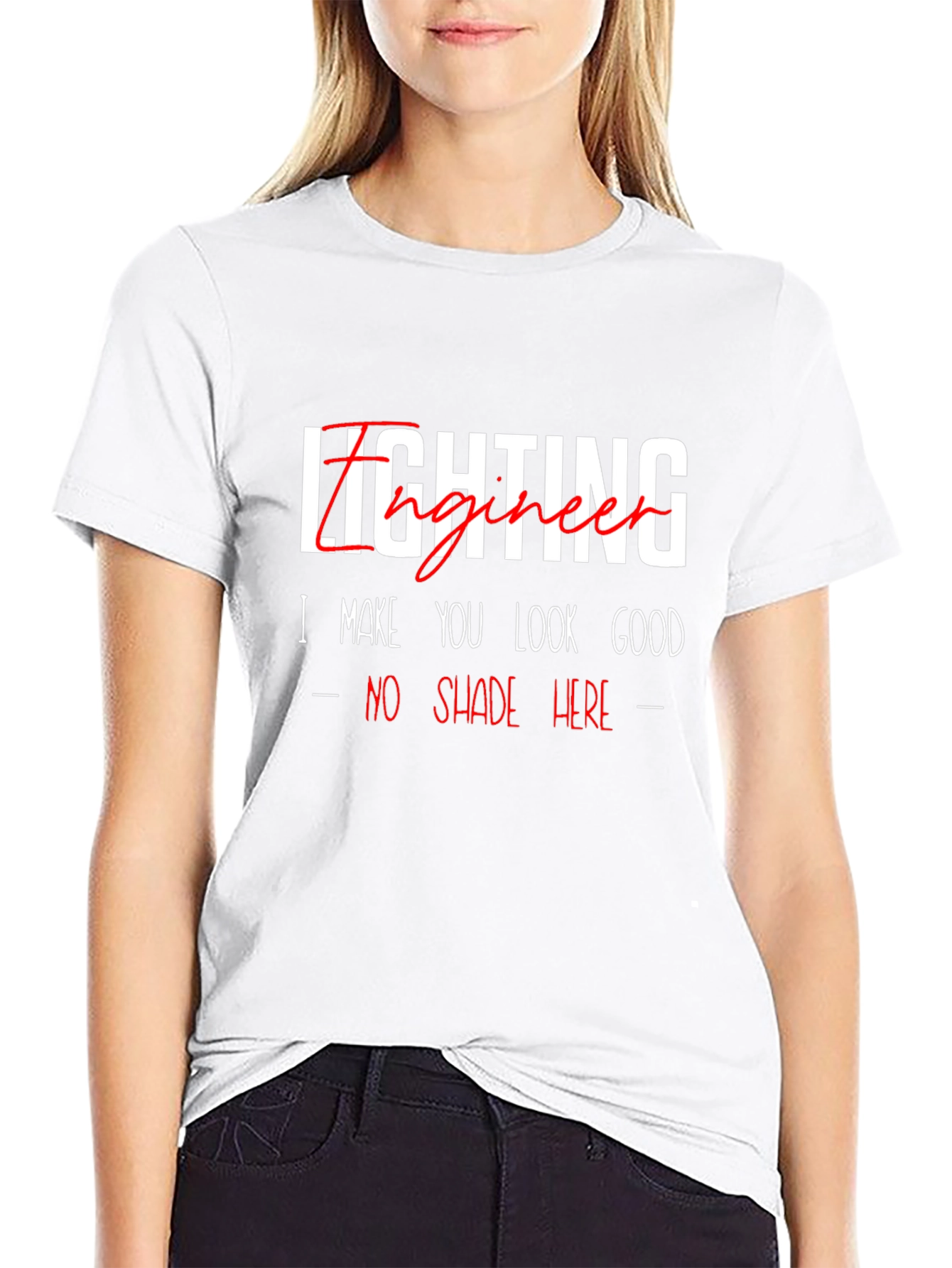Lighting Engineer Funny Graphic T-Shirt