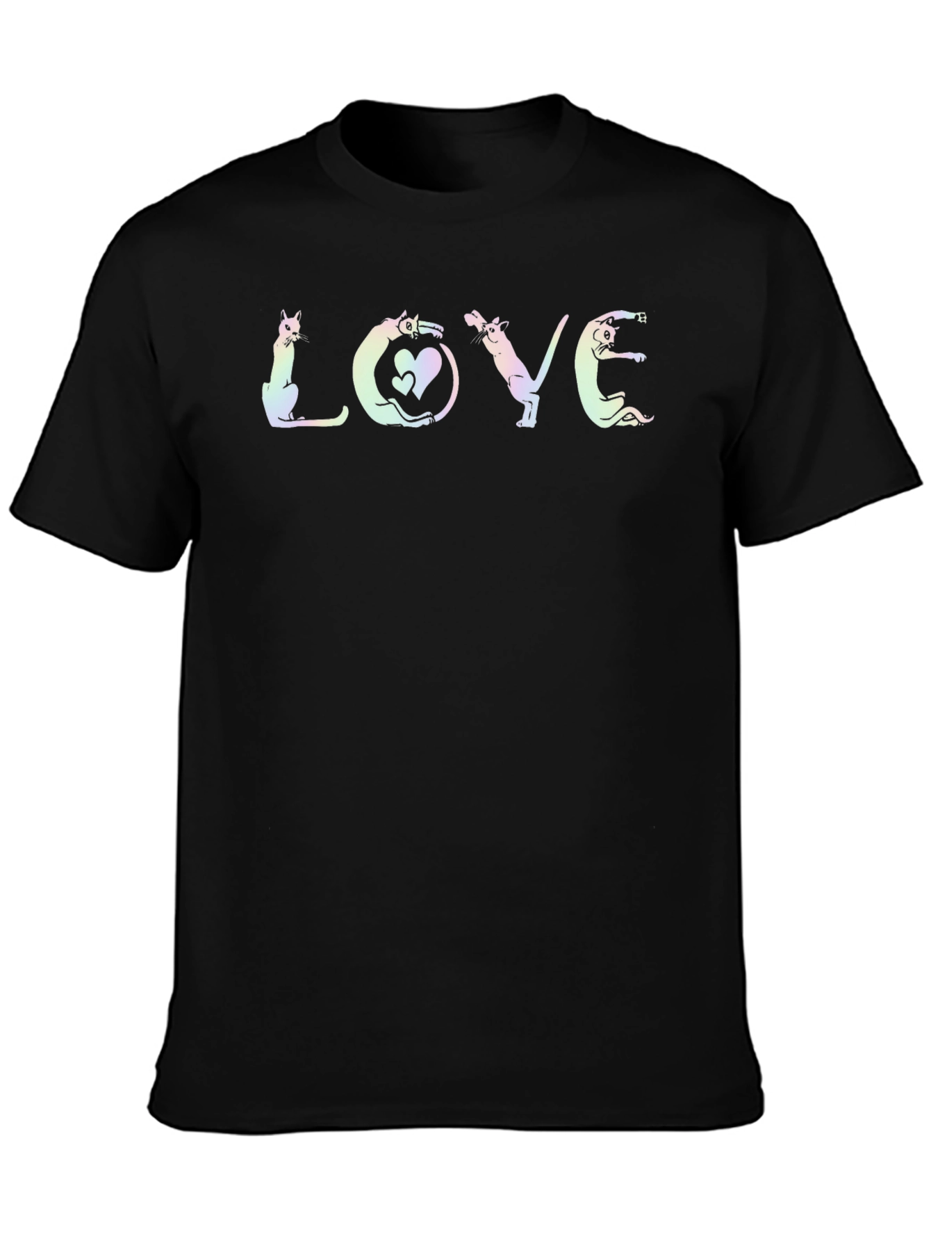 Cat Love T-Shirt - Cute Graphic Tee