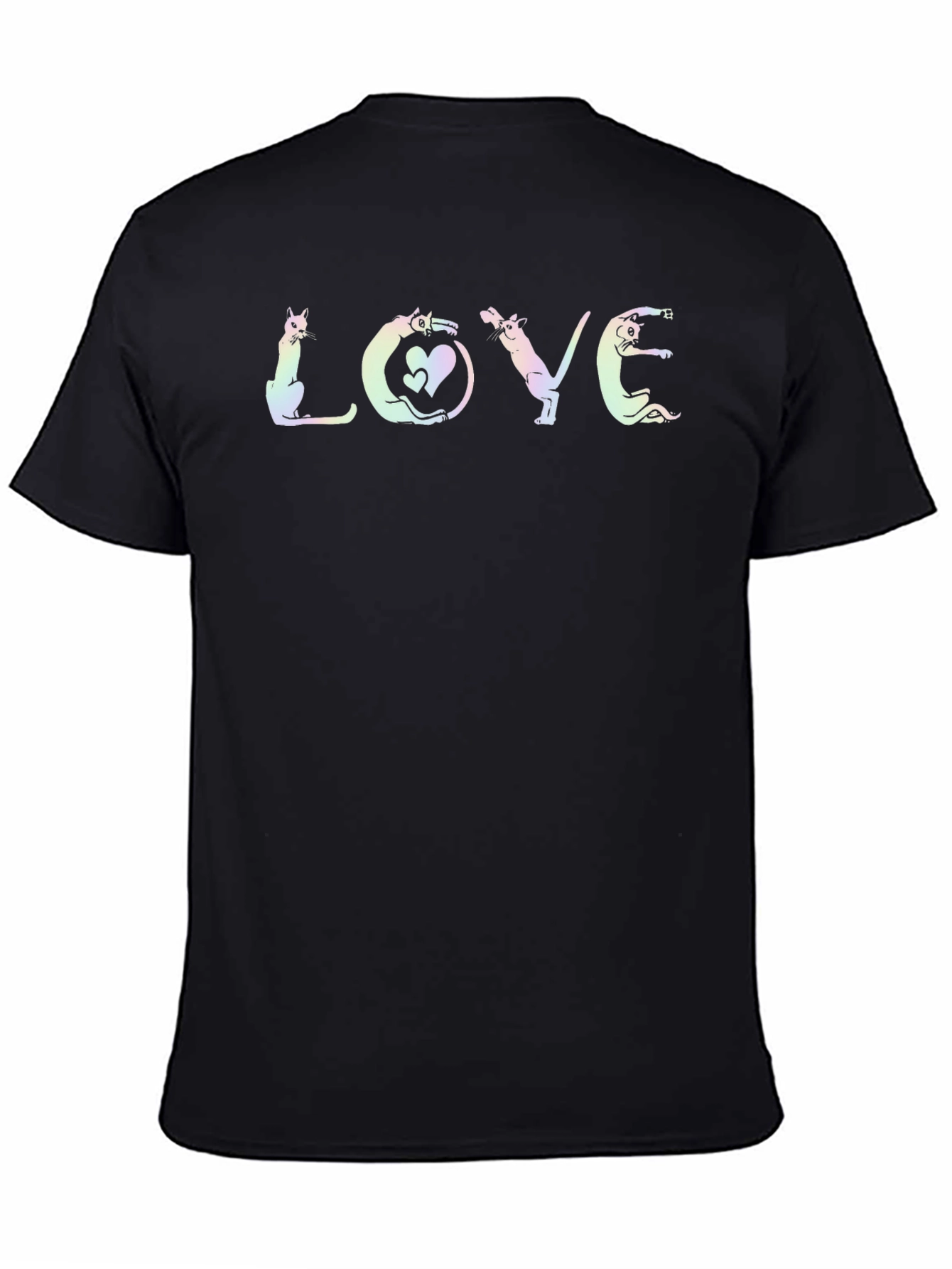 Cat Love T-Shirt - Cute Graphic Tee