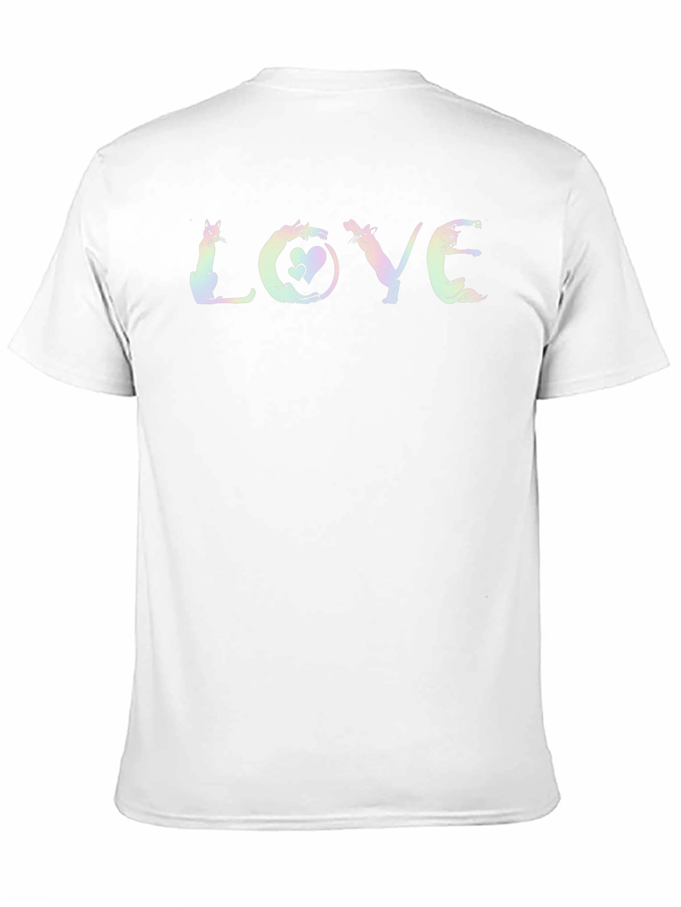 Cat Love T-Shirt - Cute Graphic Tee