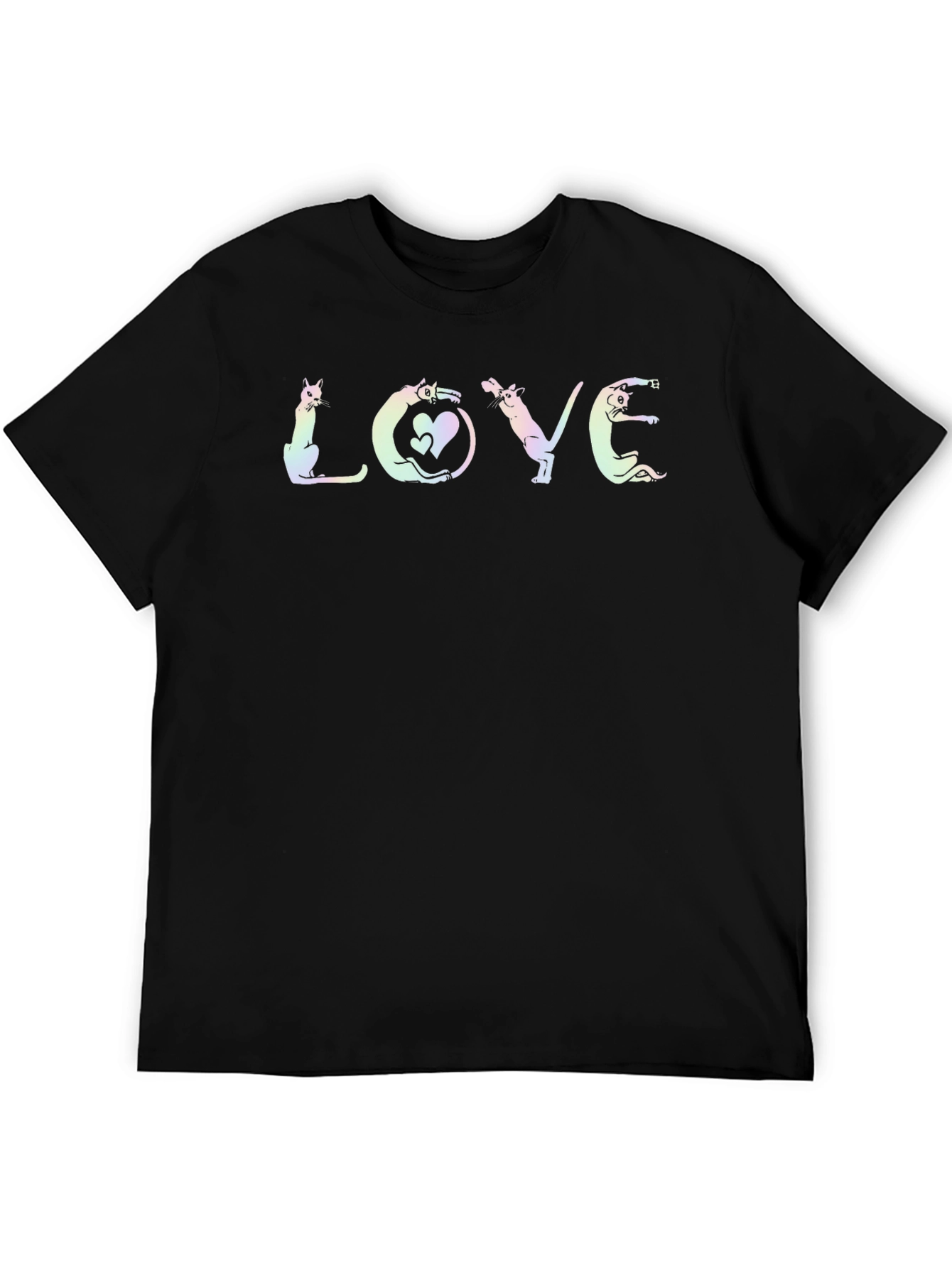 Cat Love T-Shirt - Cute Graphic Tee