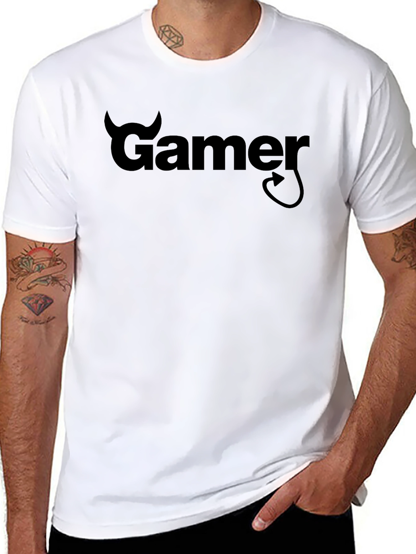 Devil Gamer Black T-Shirt