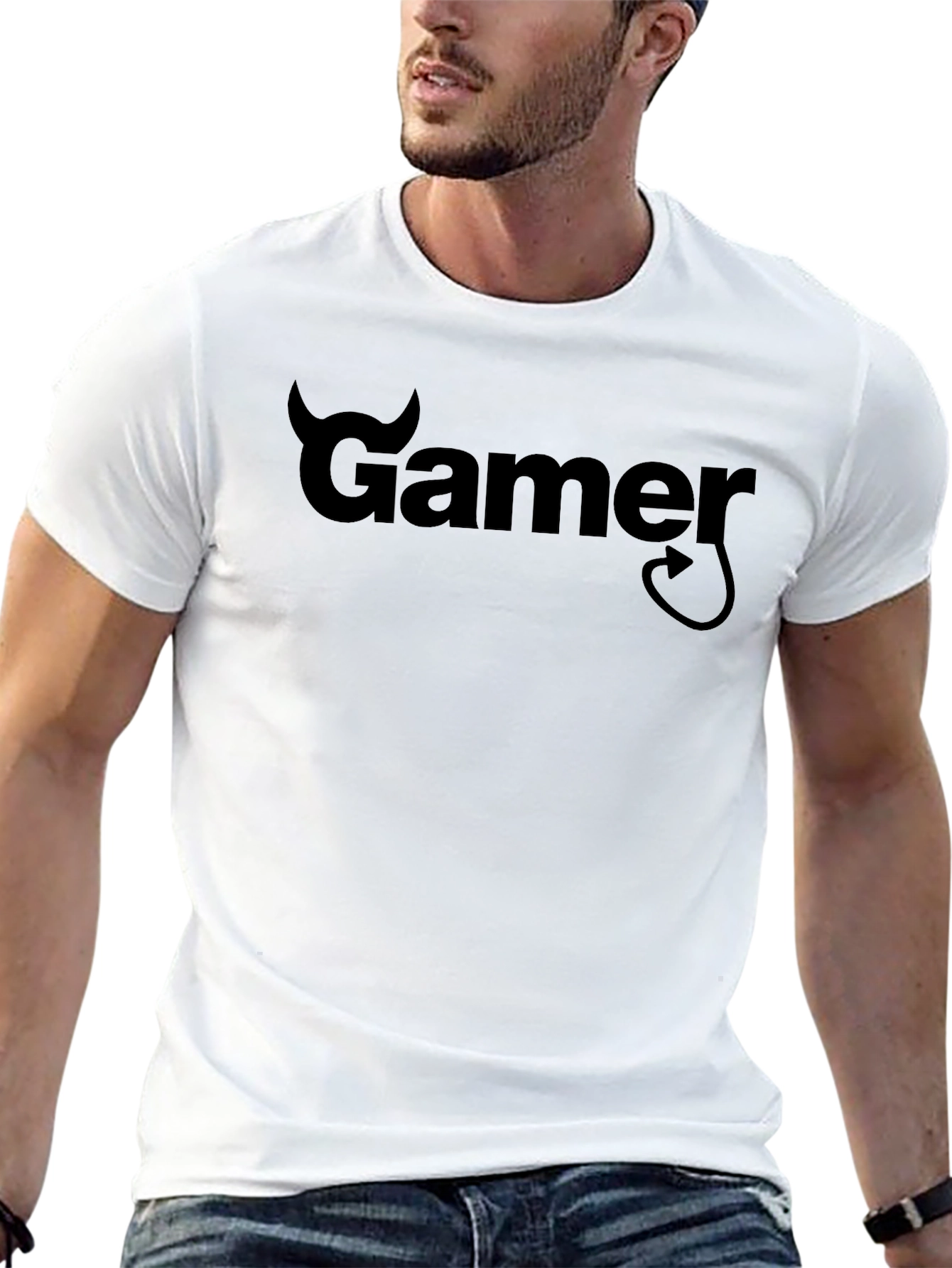 Devil Gamer Black T-Shirt