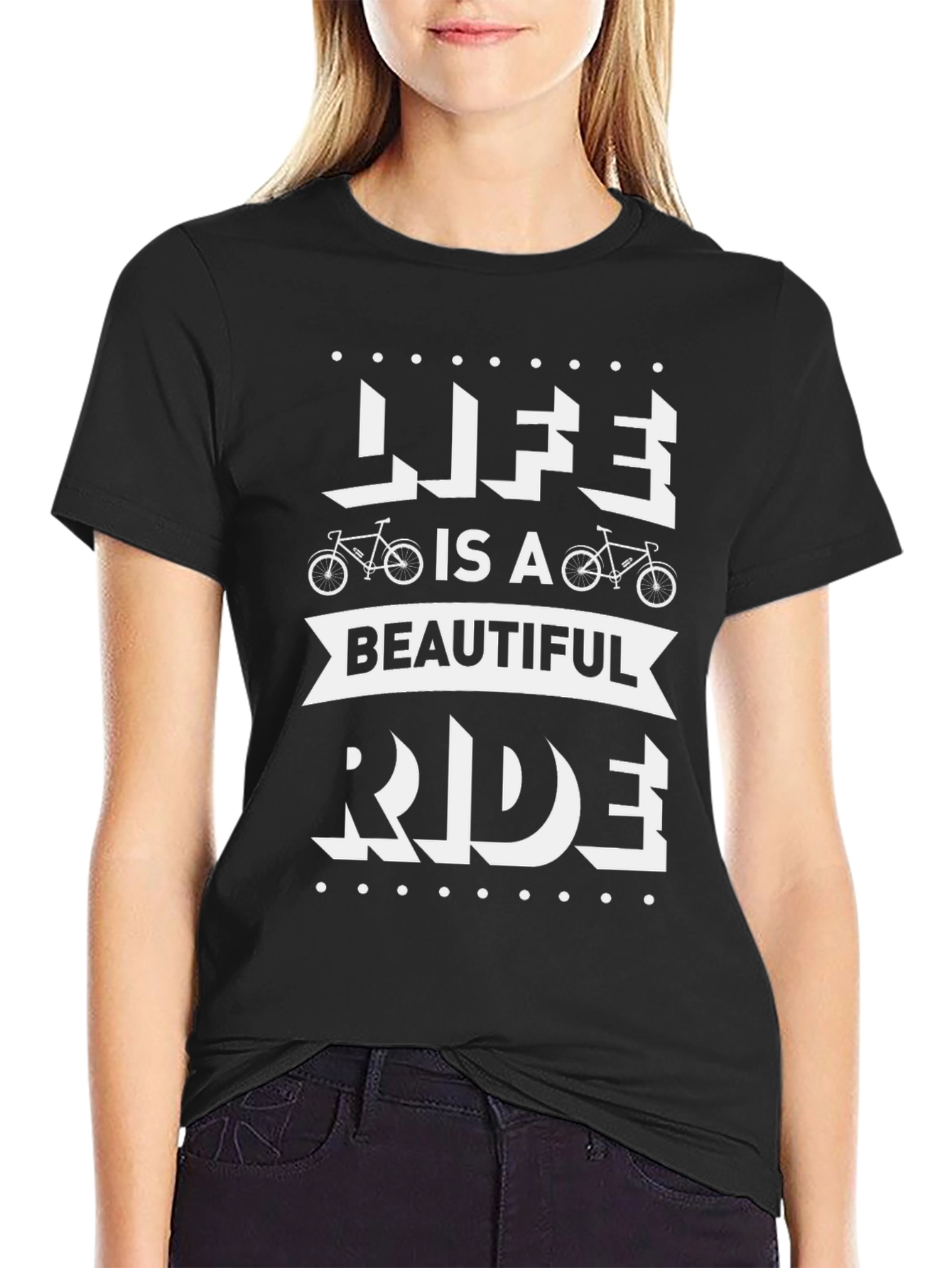 Life is a Beautiful Ride Graphic T-Shirt