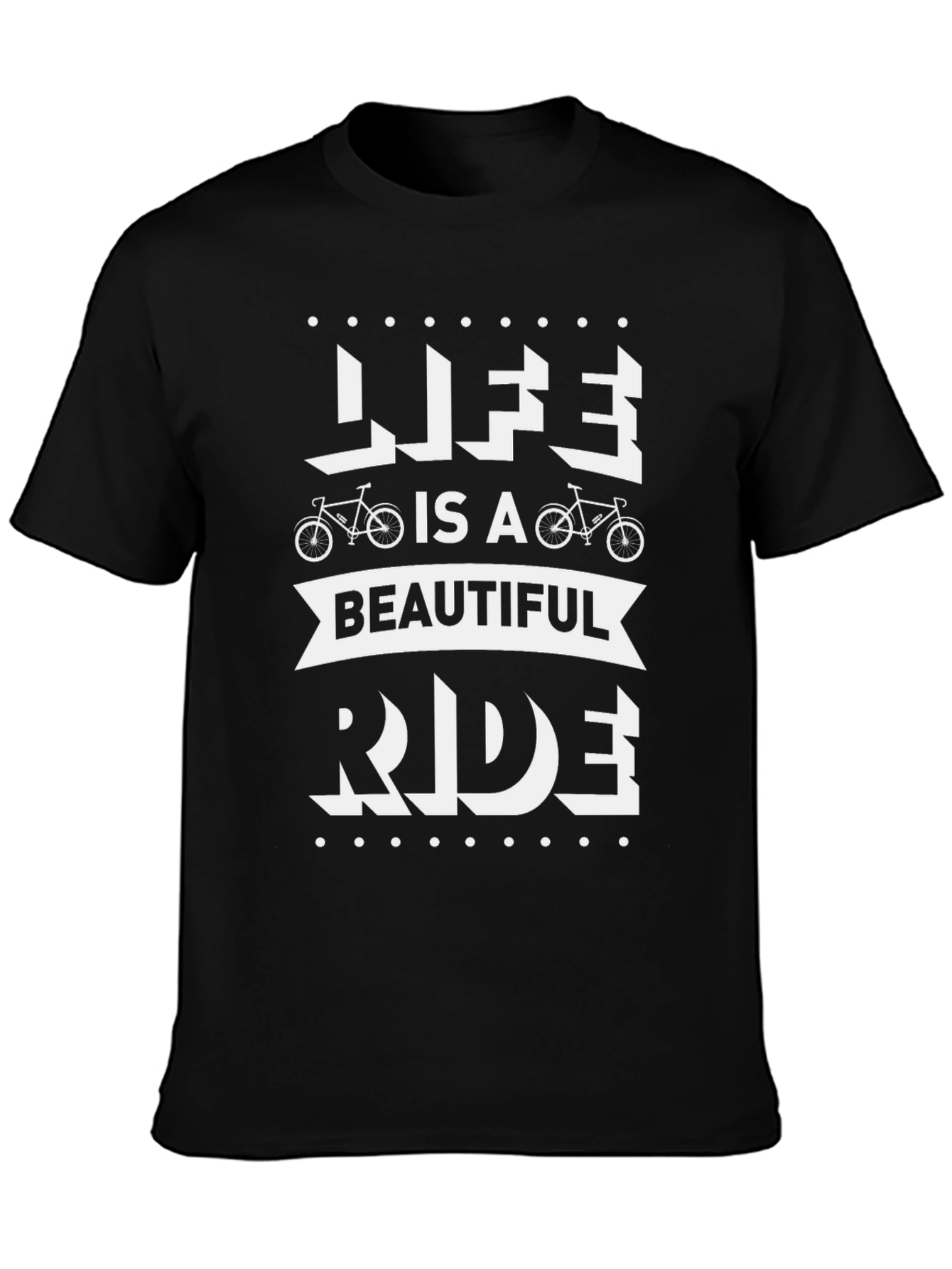 Life is a Beautiful Ride Graphic T-Shirt
