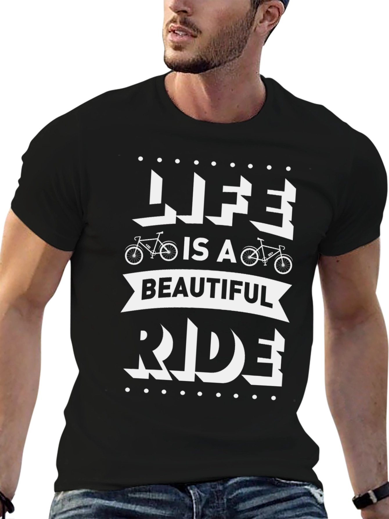 Life is a Beautiful Ride Graphic T-Shirt