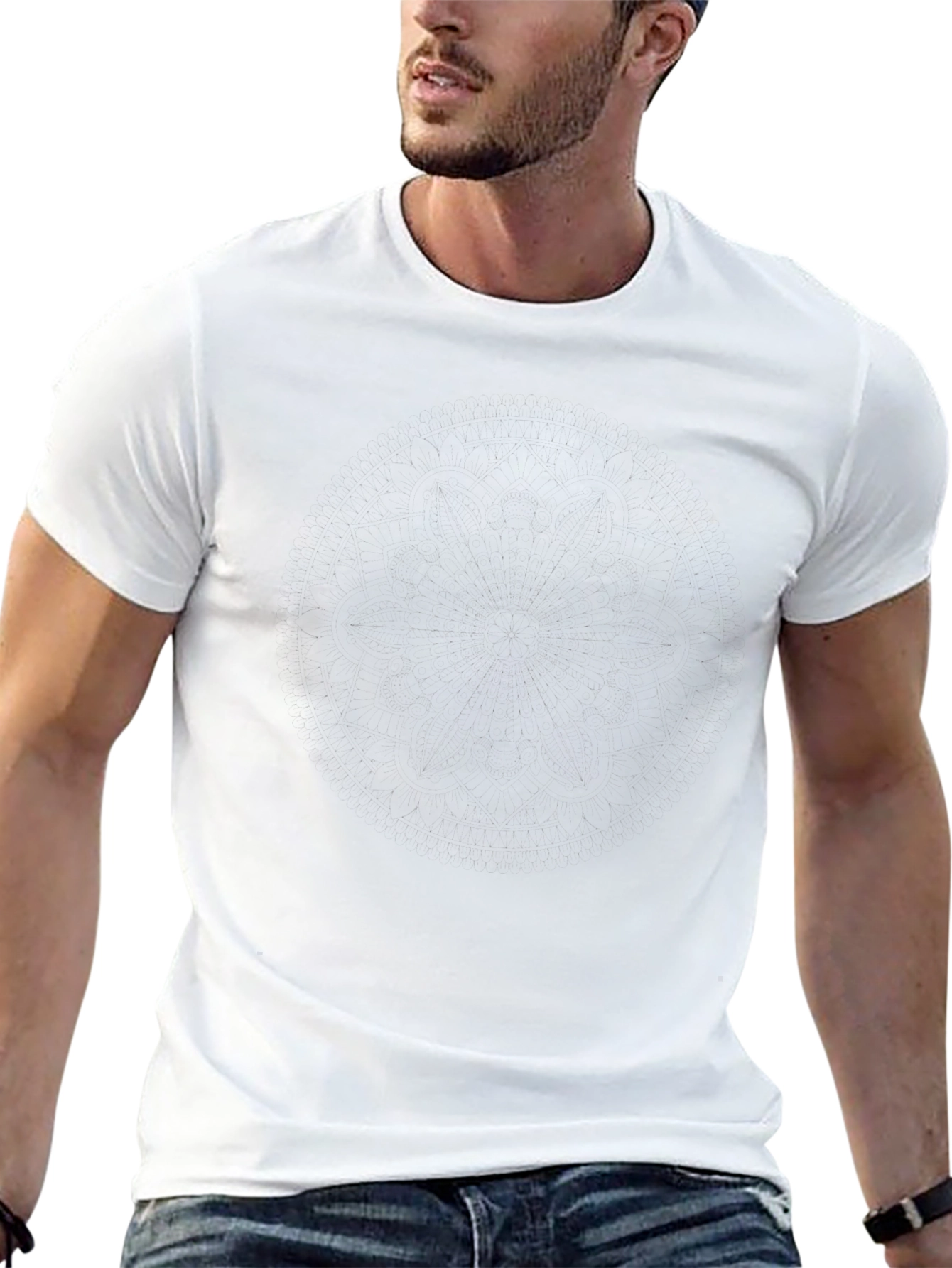 Classic Black Crew Neck T-Shirt