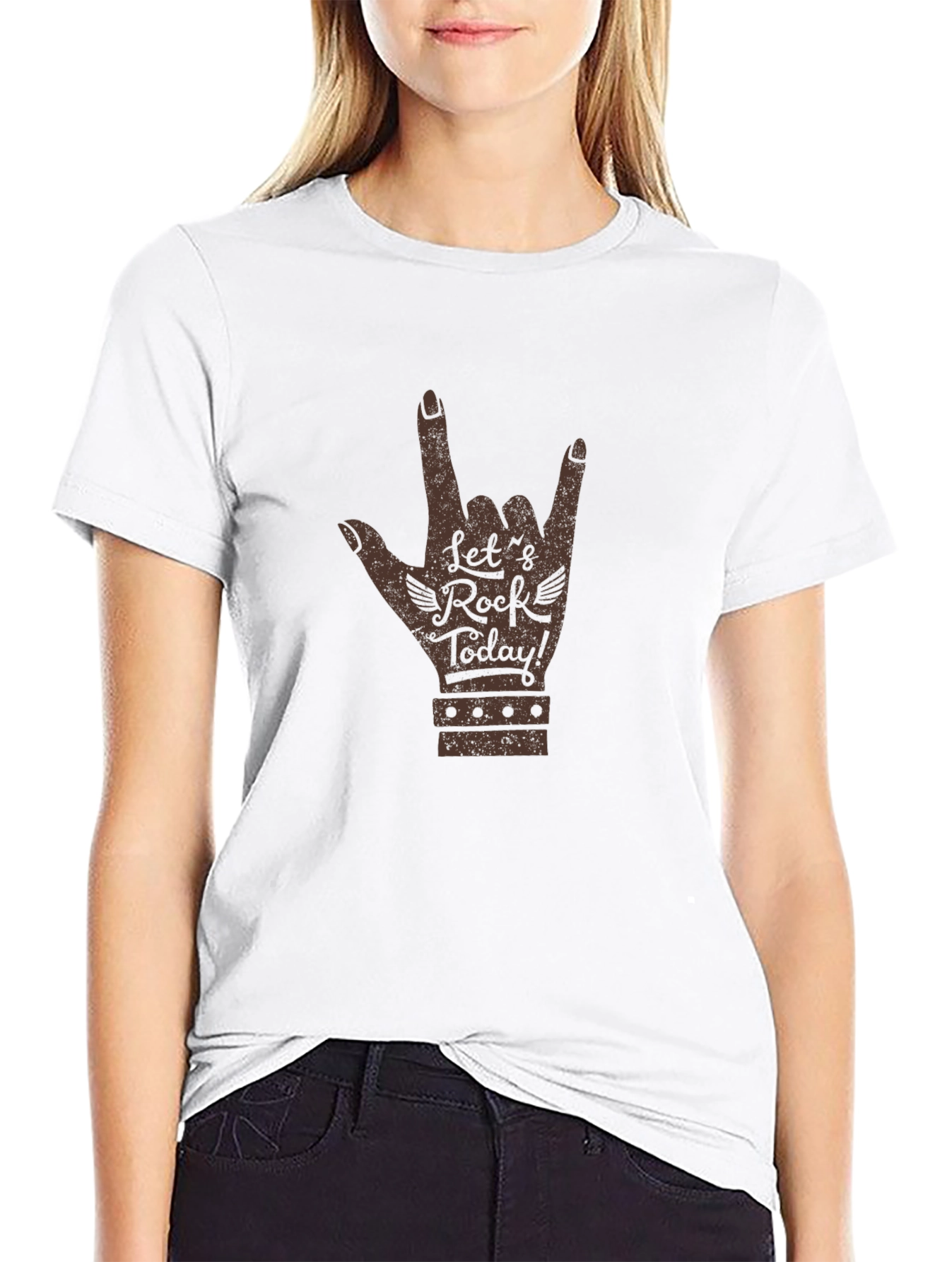 Lets Rock Today! Graphic T-Shirt