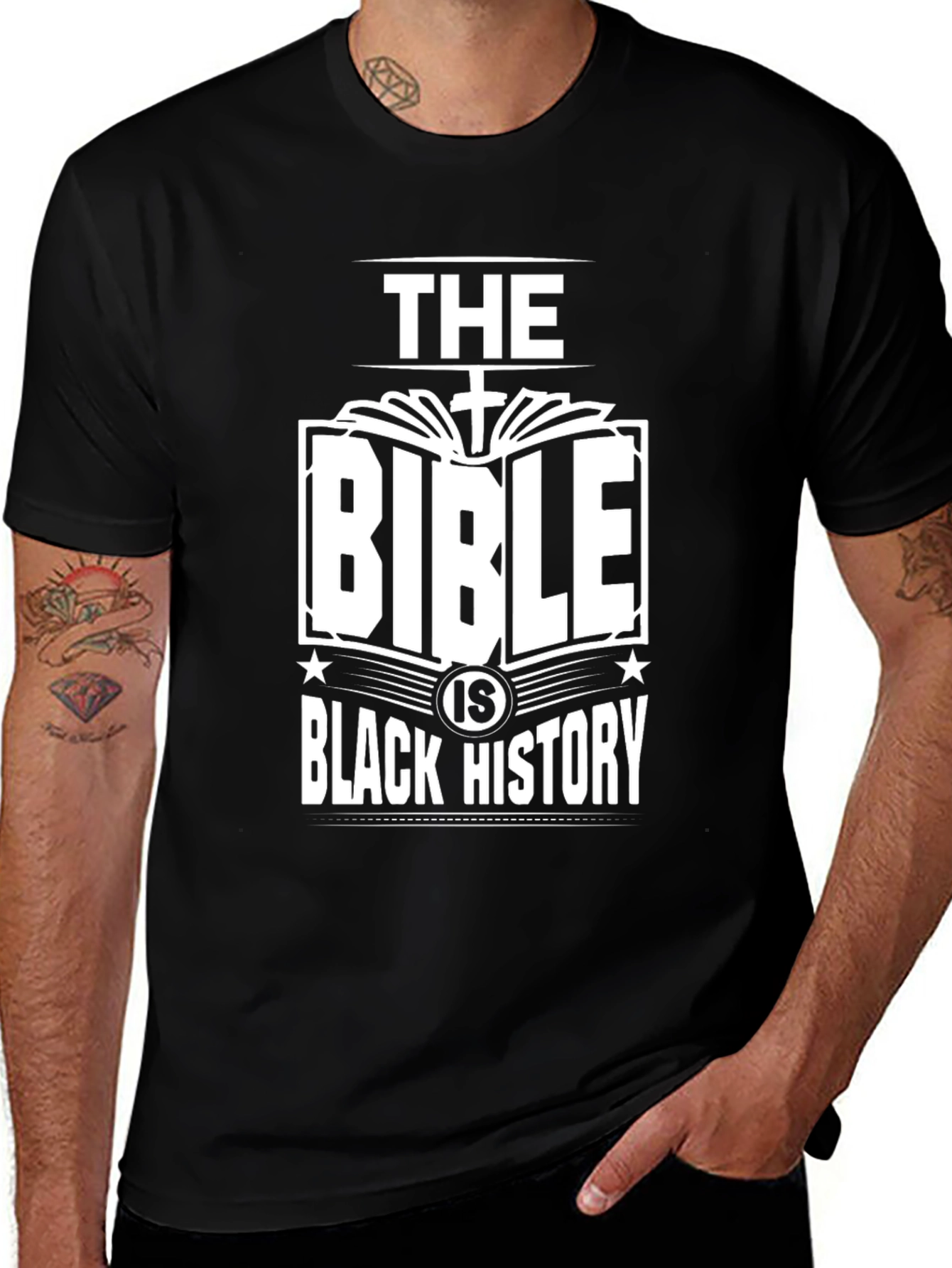 The Bible is Black History Graphic Tee