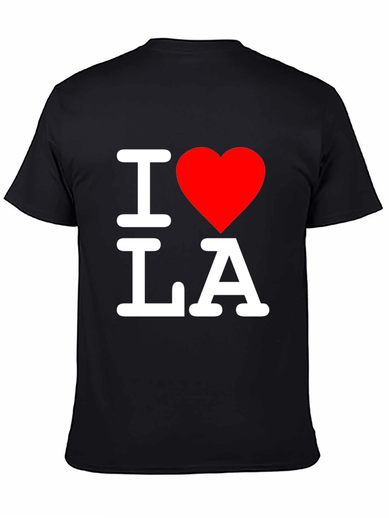 I Heart LA Black T-Shirt