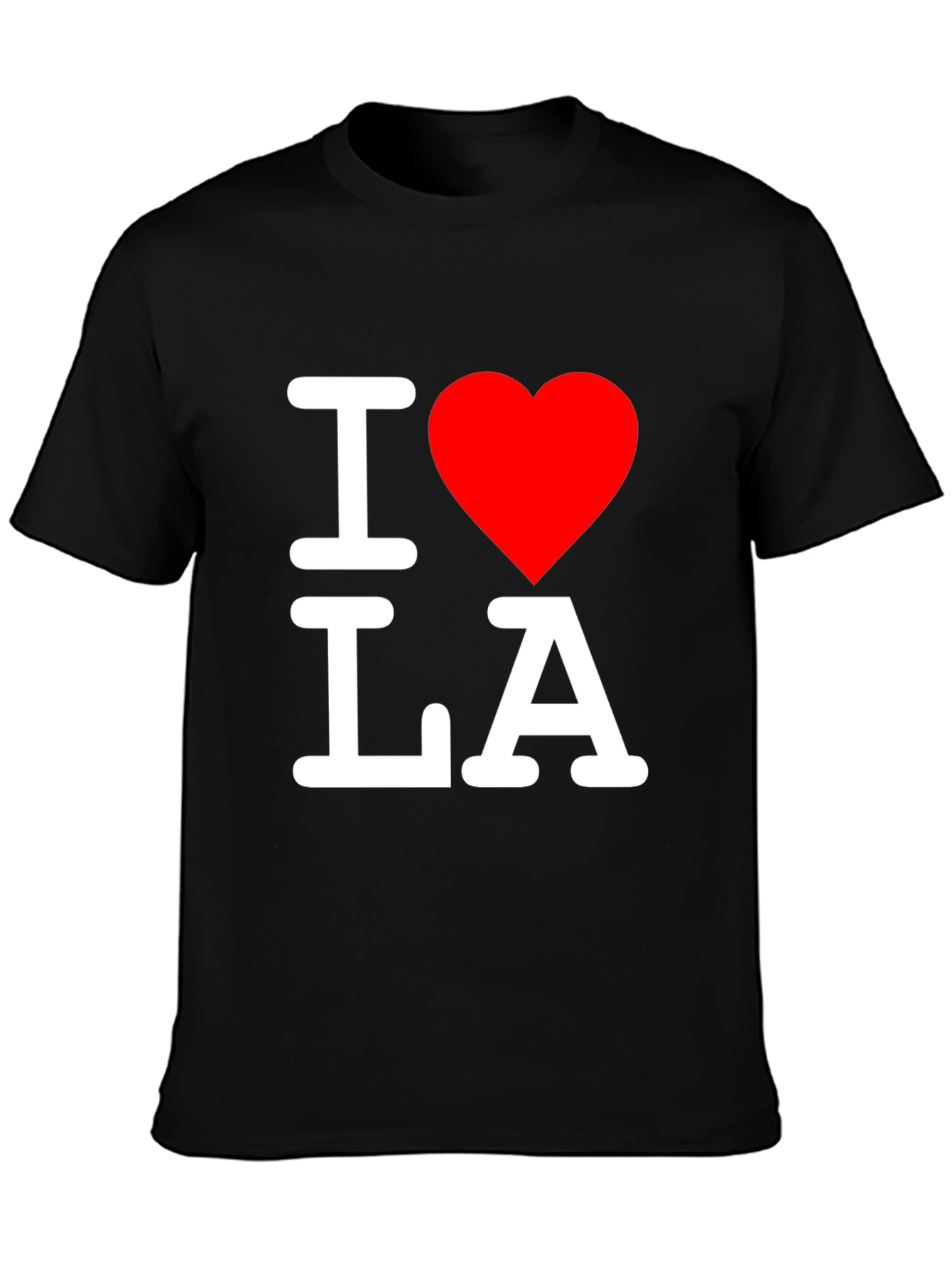 I Heart LA Black T-Shirt